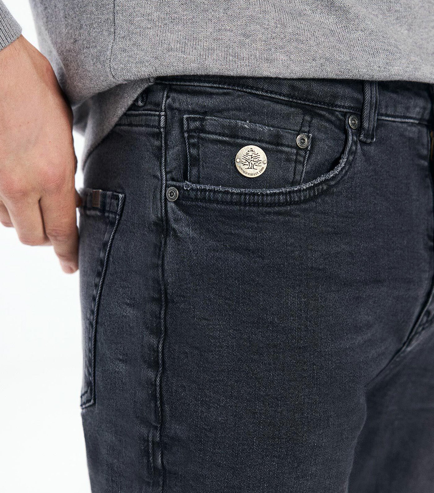 Slim Fit Jeans Black