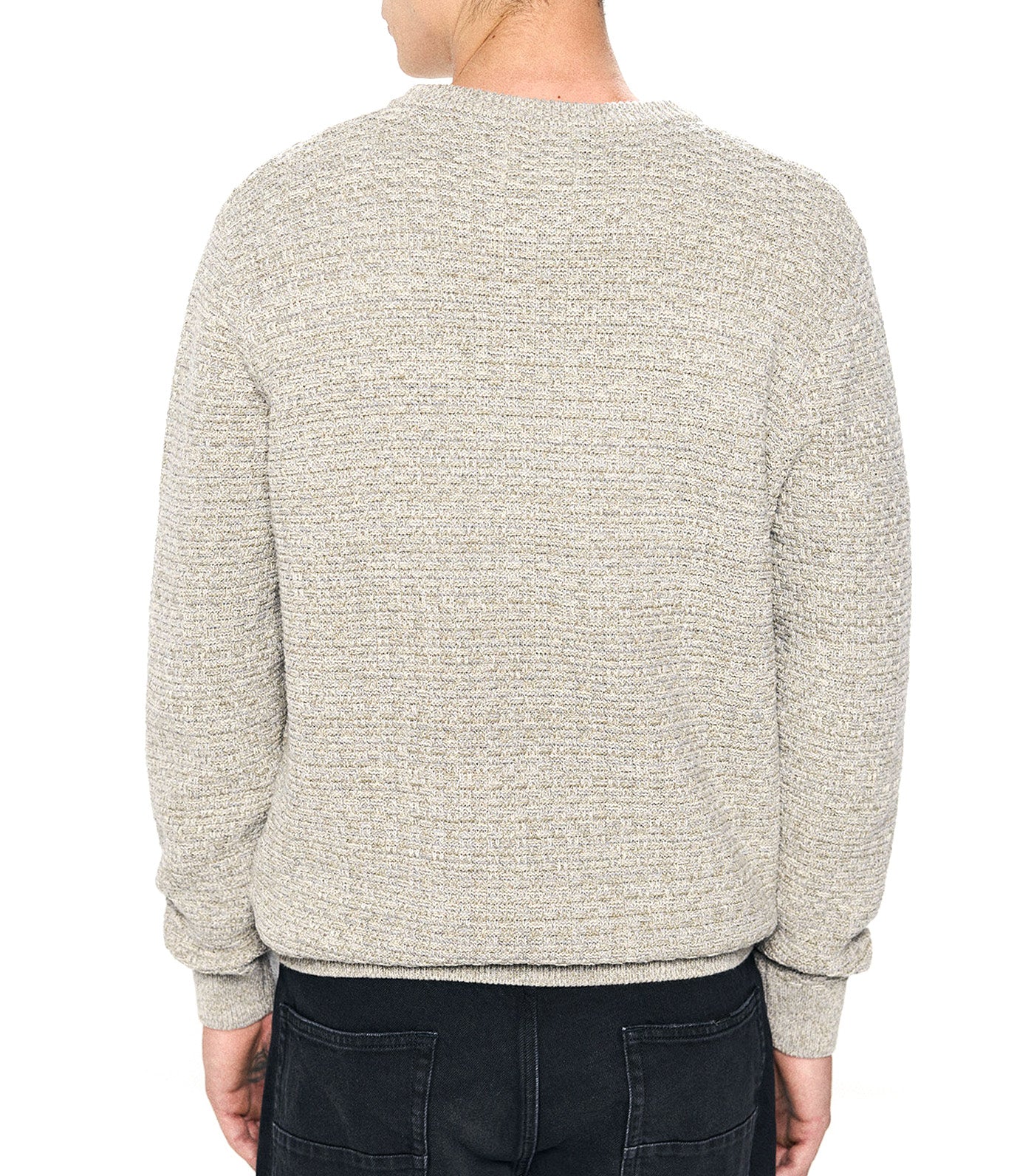 Textured Twisted Knit Jumper
Gray