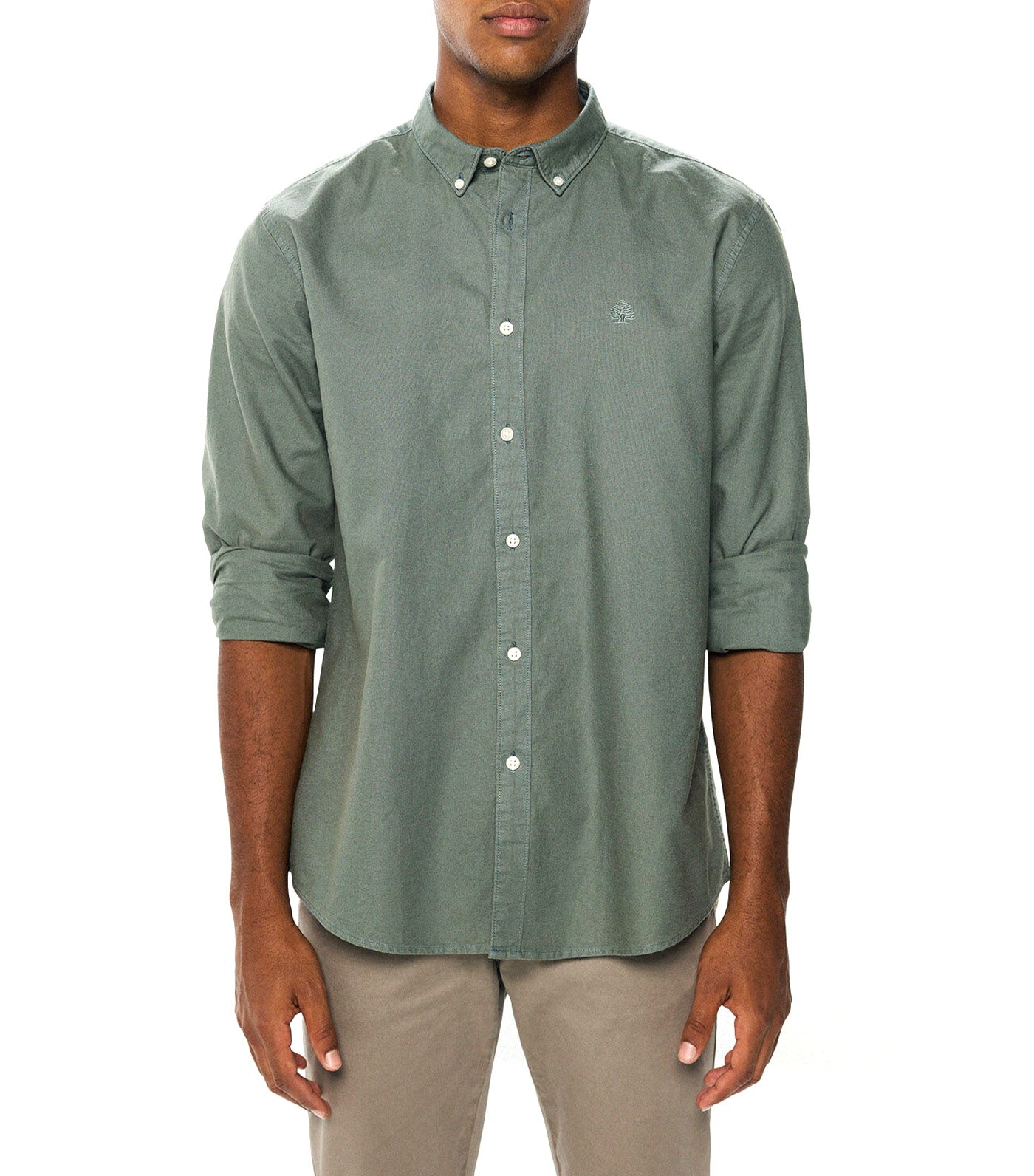 Garment Dye Oxford Shirt
Green