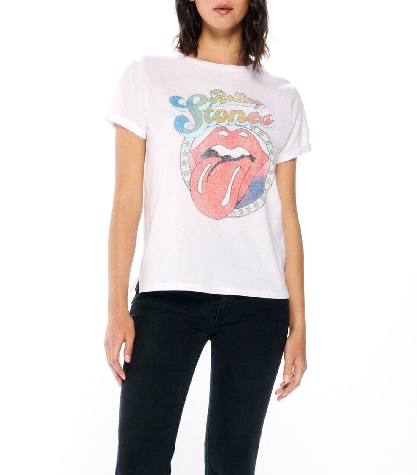 Musical Group Graphic T-Shirt White