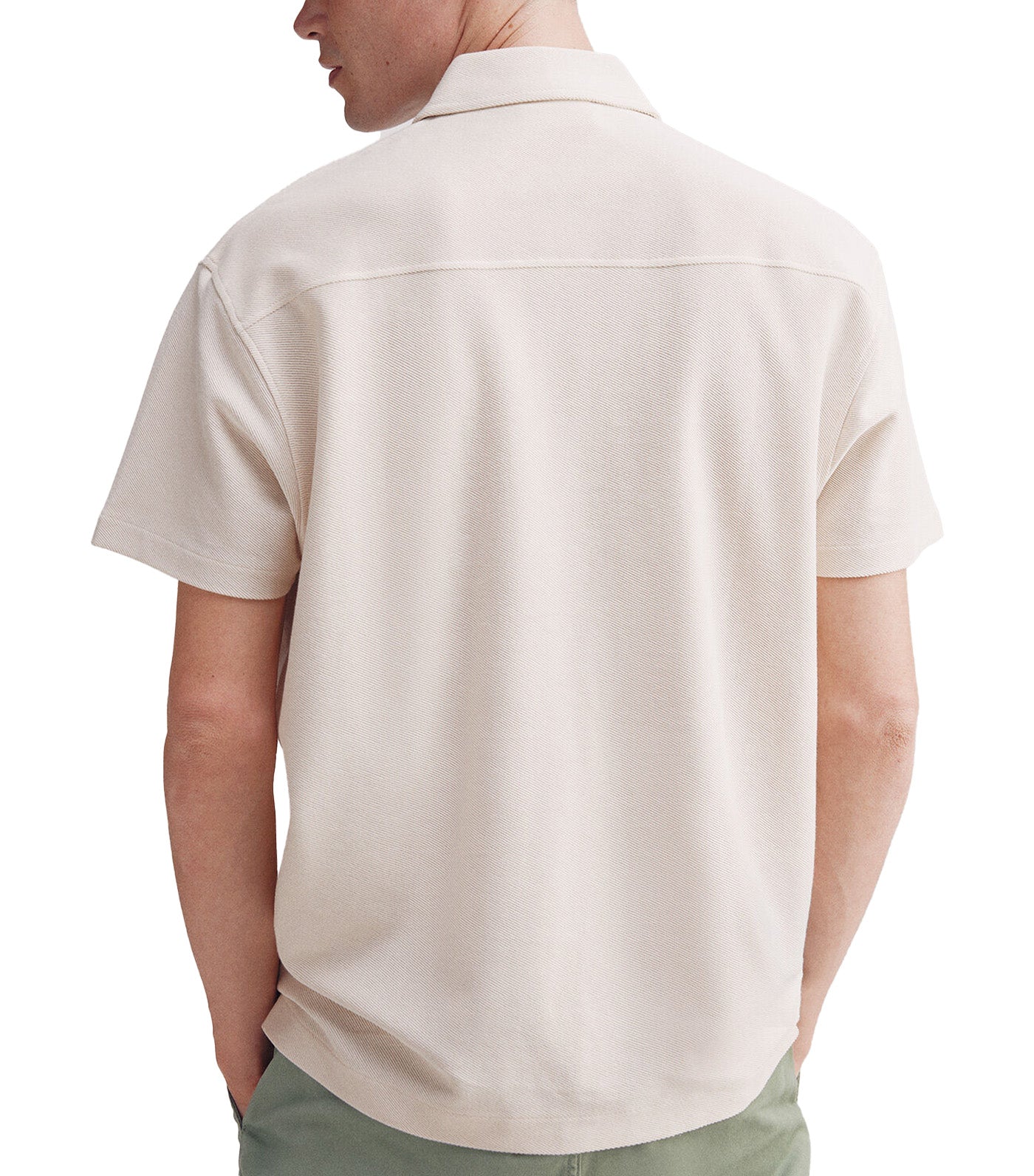 Regular Fit Structured Pocket Polo