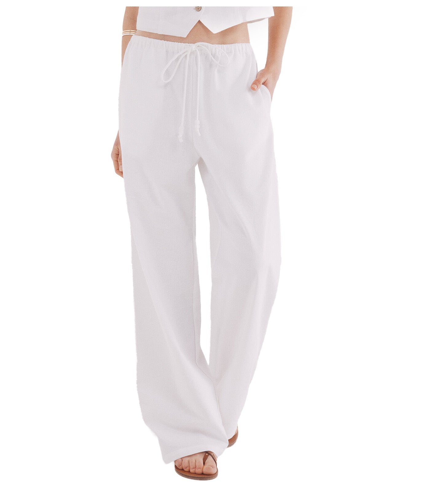 Wide Linen Pants