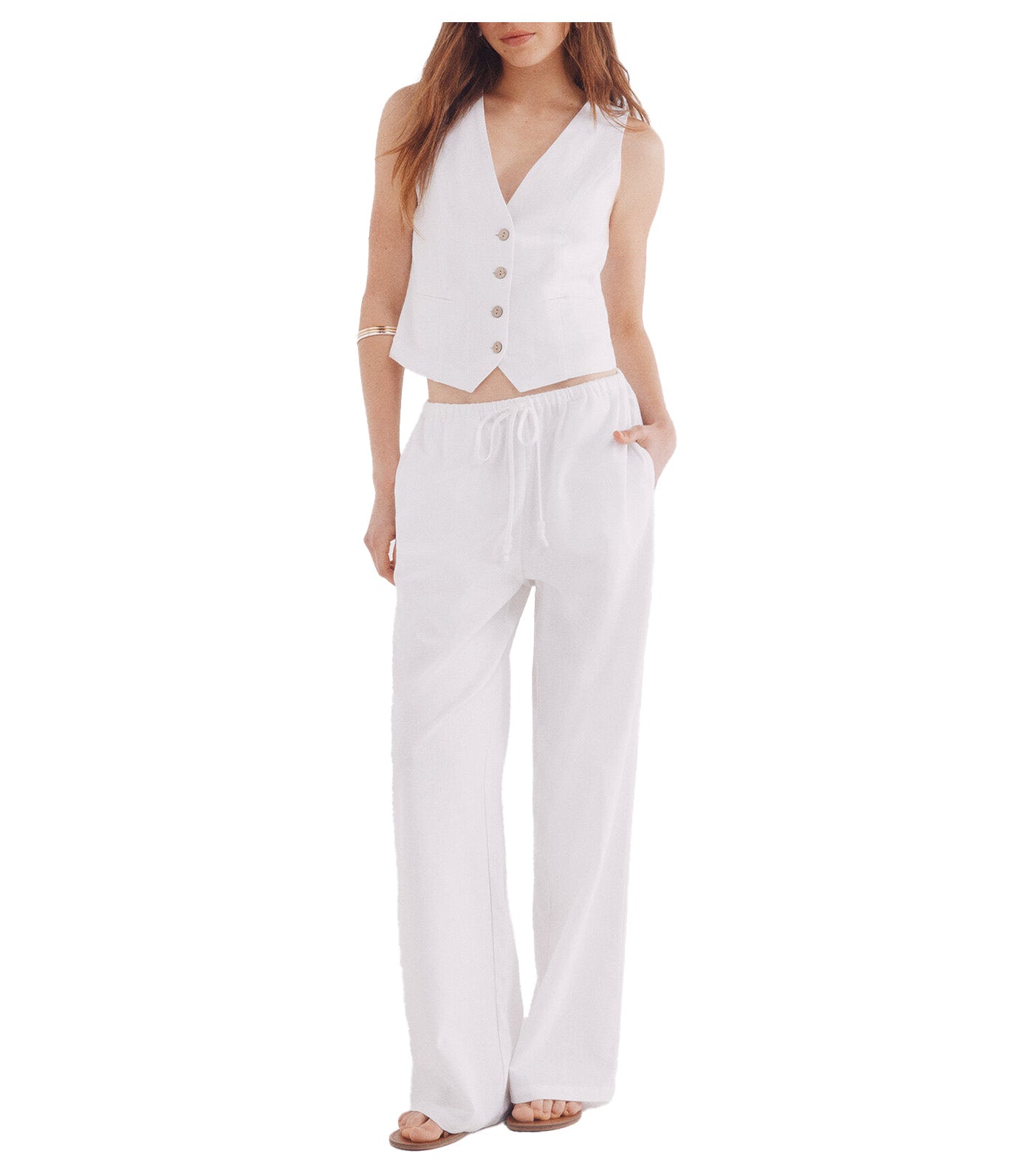 Wide Linen Pants