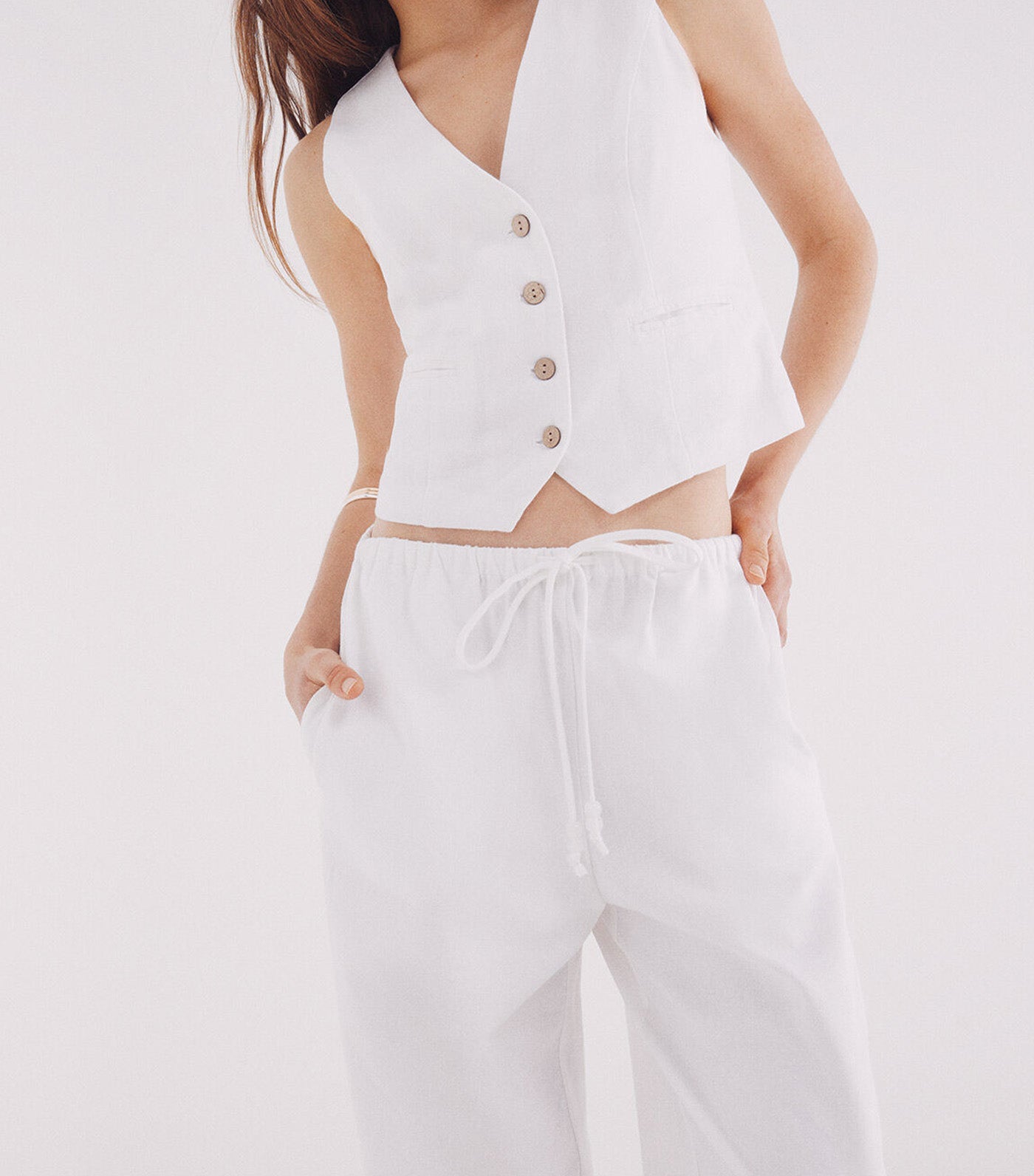 Wide Linen Pants