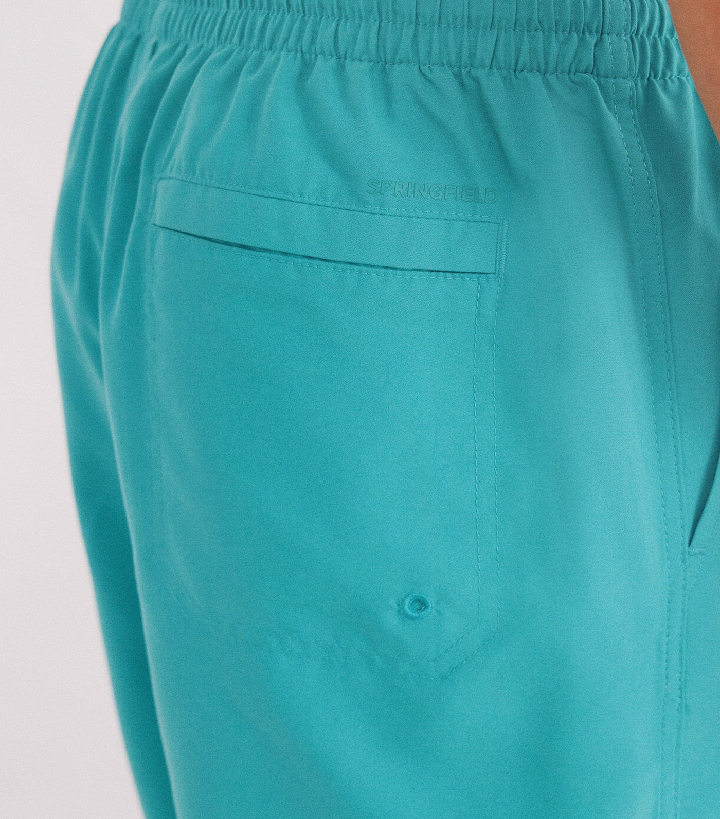 Plain Swimsuit with Springfield Logo