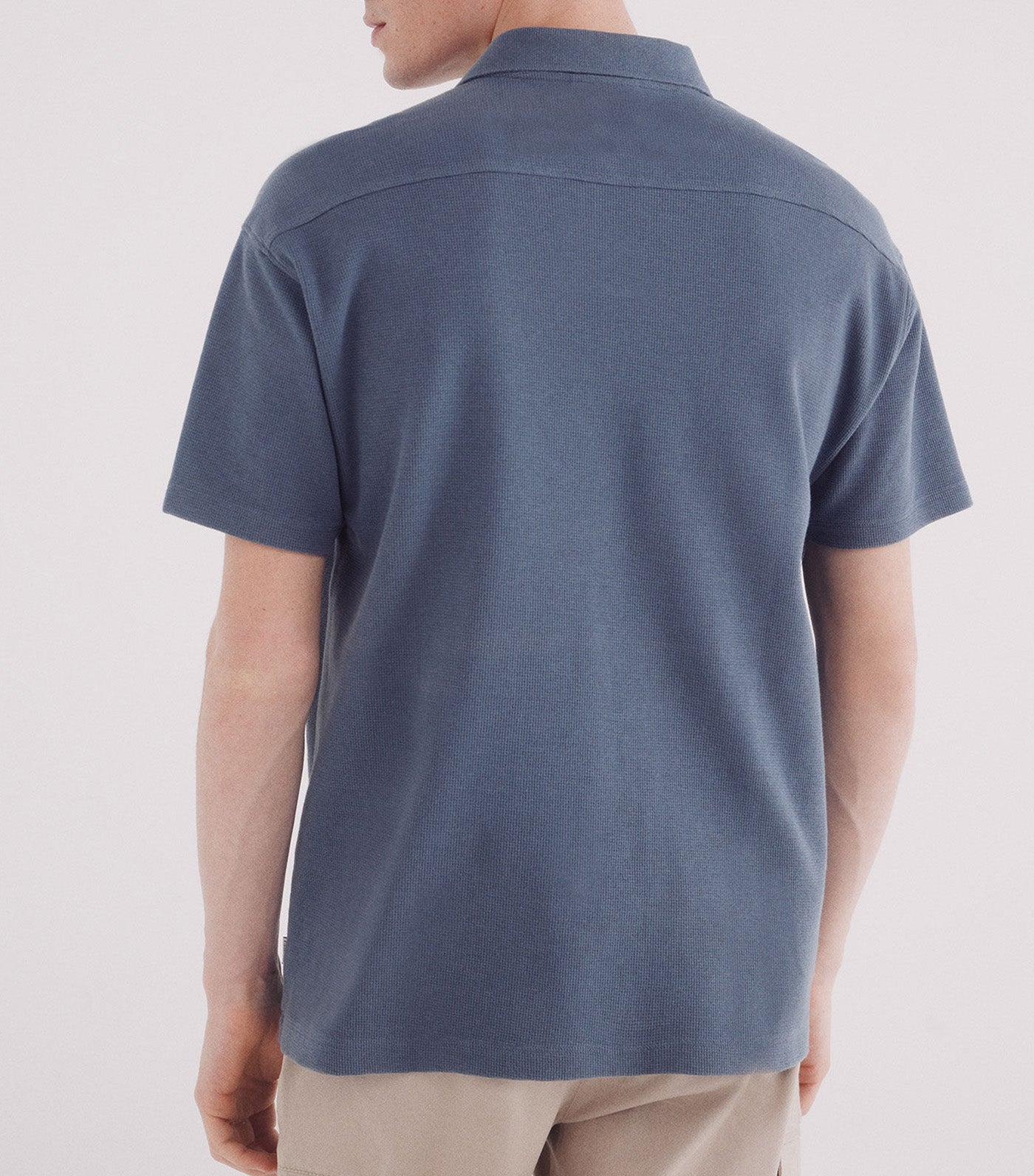Regular Fit Waffle Structure Polo