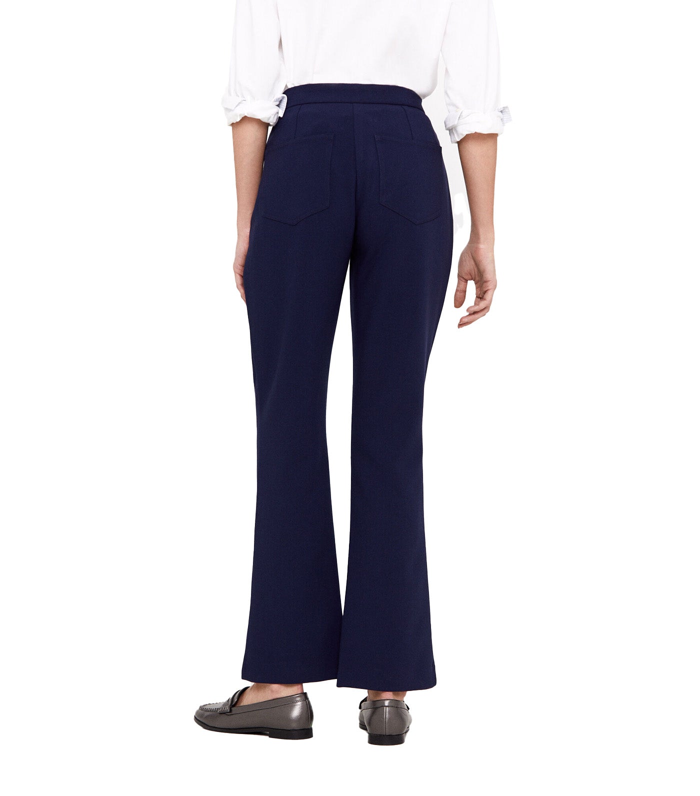Flare Dress Pants Navy