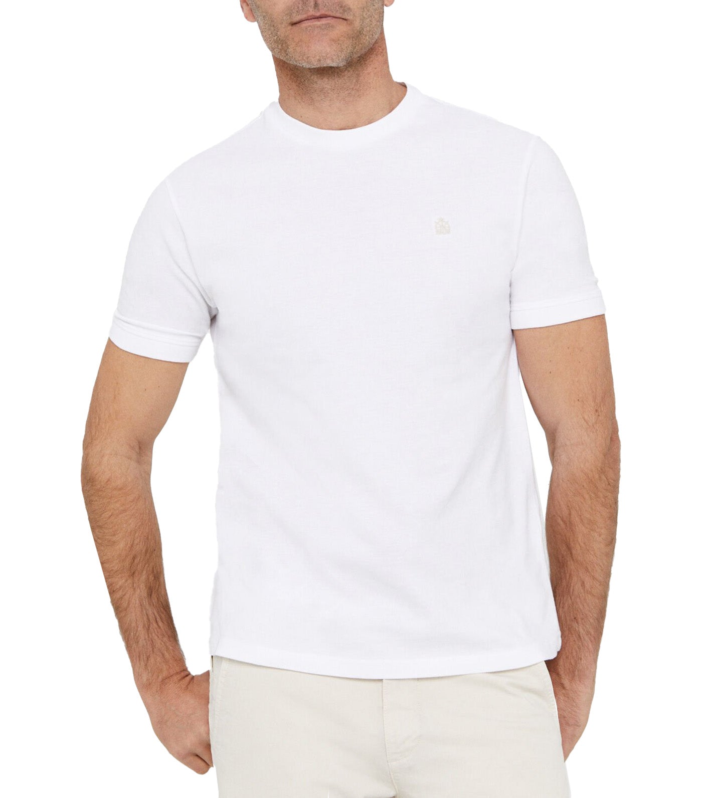 Basic Pique T-Shirt White