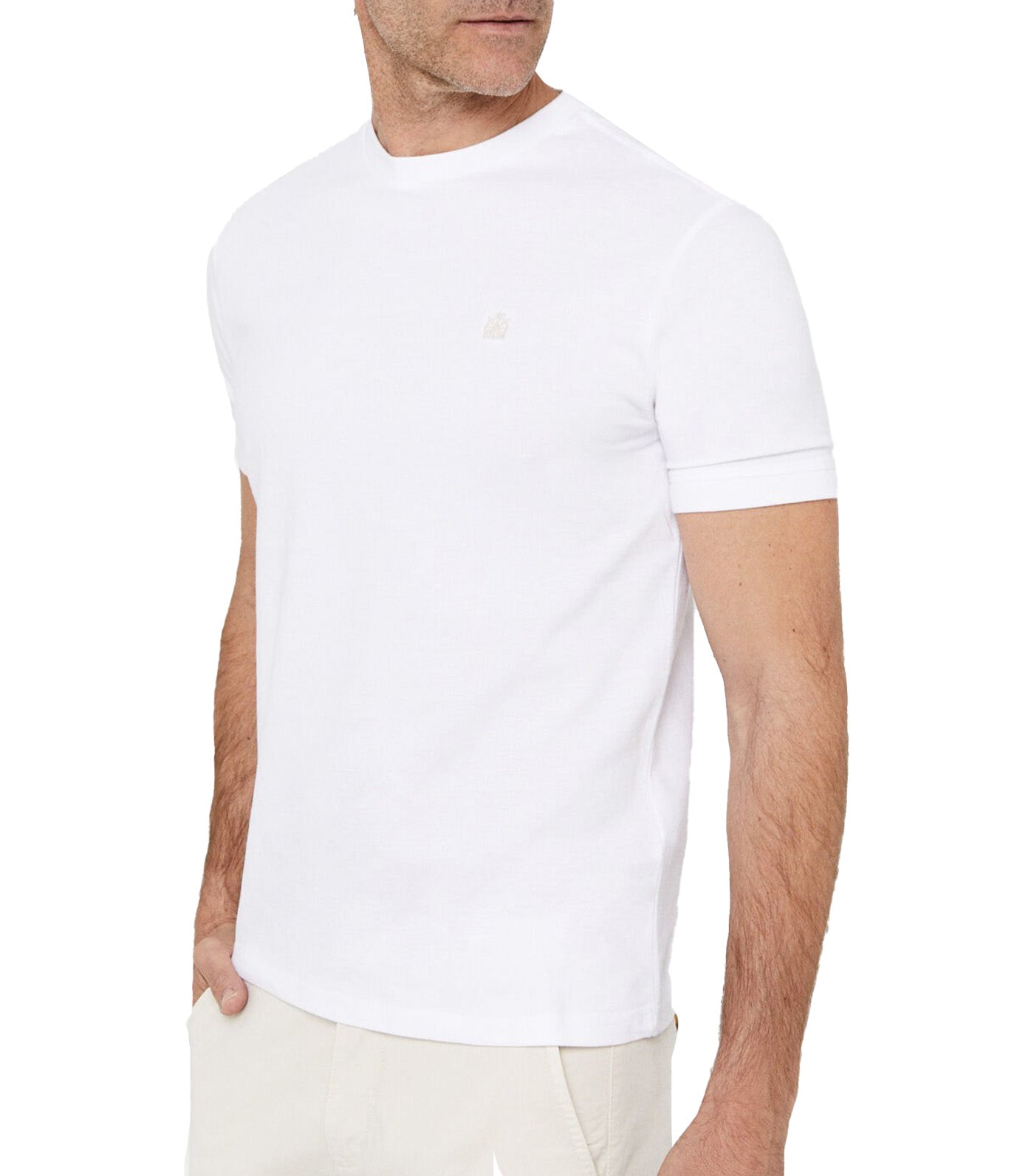 Basic Pique T-Shirt White