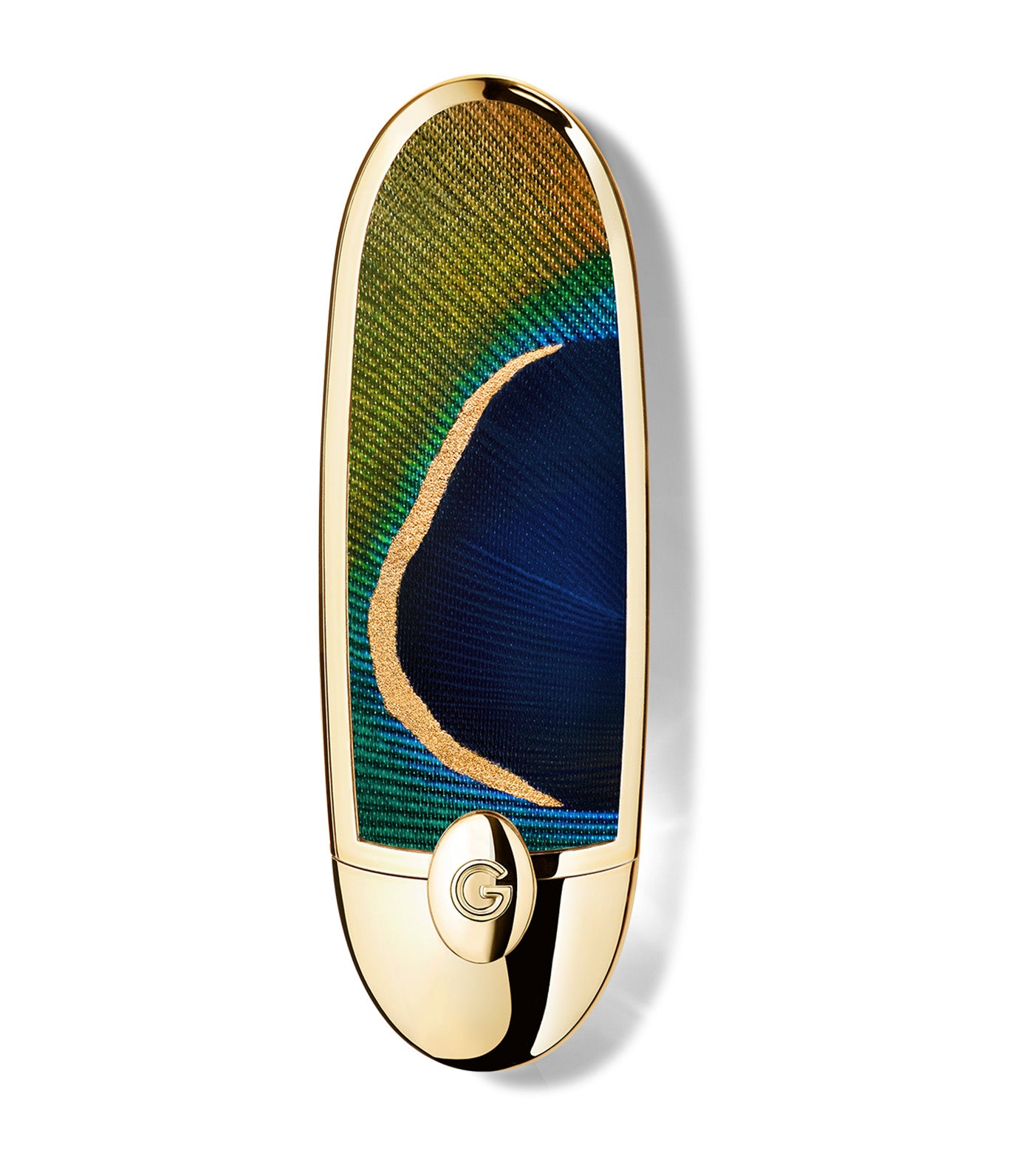 Guerlain Rouge G The Double Mirror Case Limited Edition Peacock