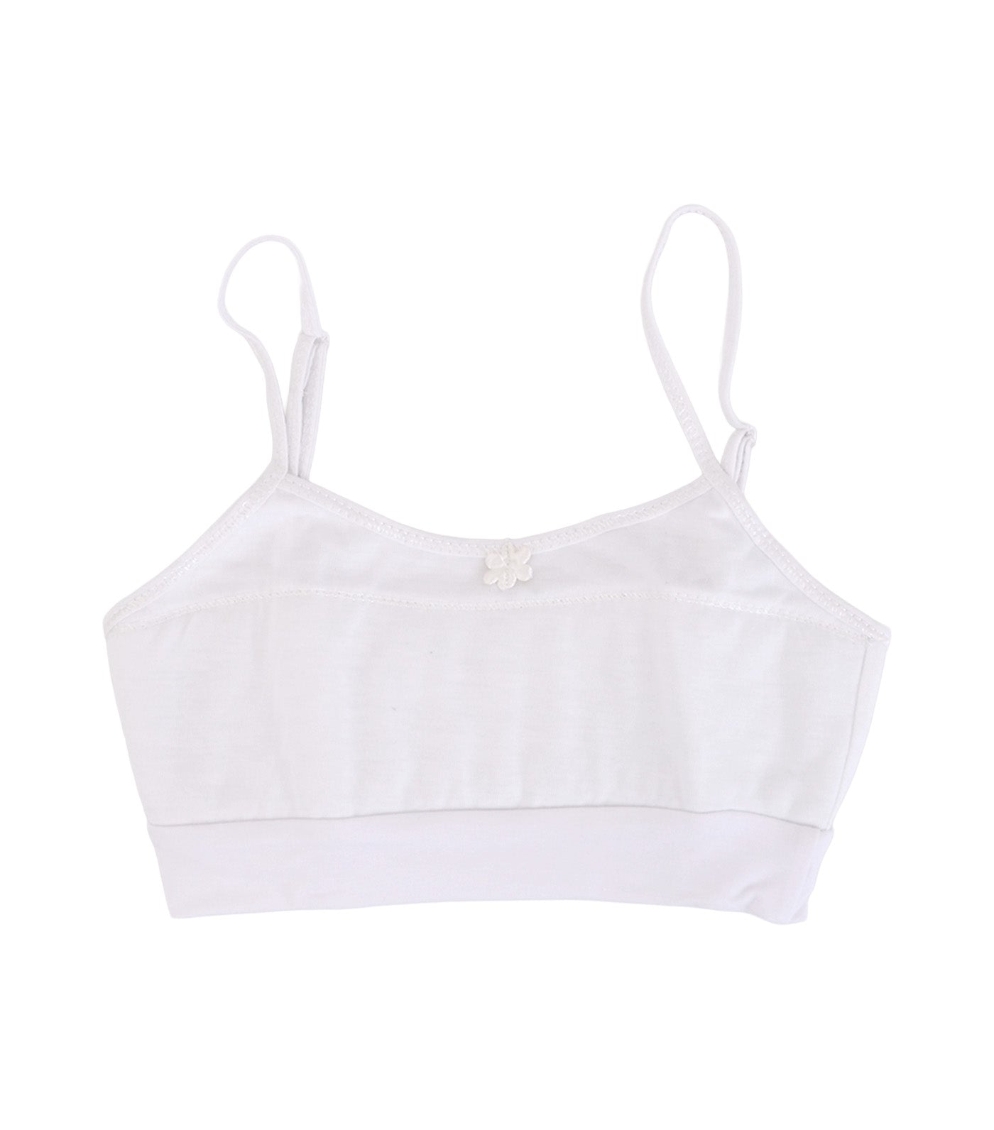 Half Strap Sando White