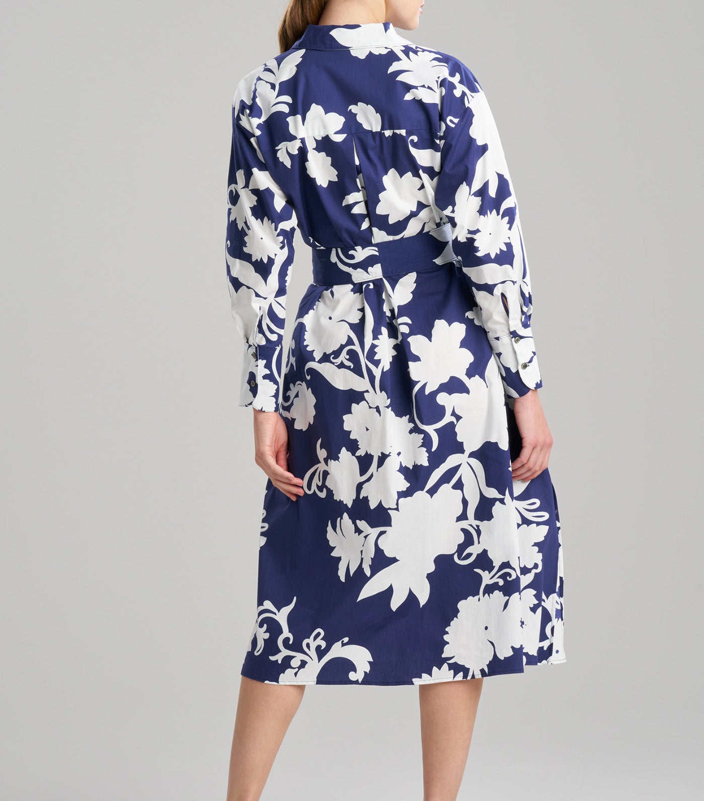 Casablanca Oversized Dress Midnight Navy