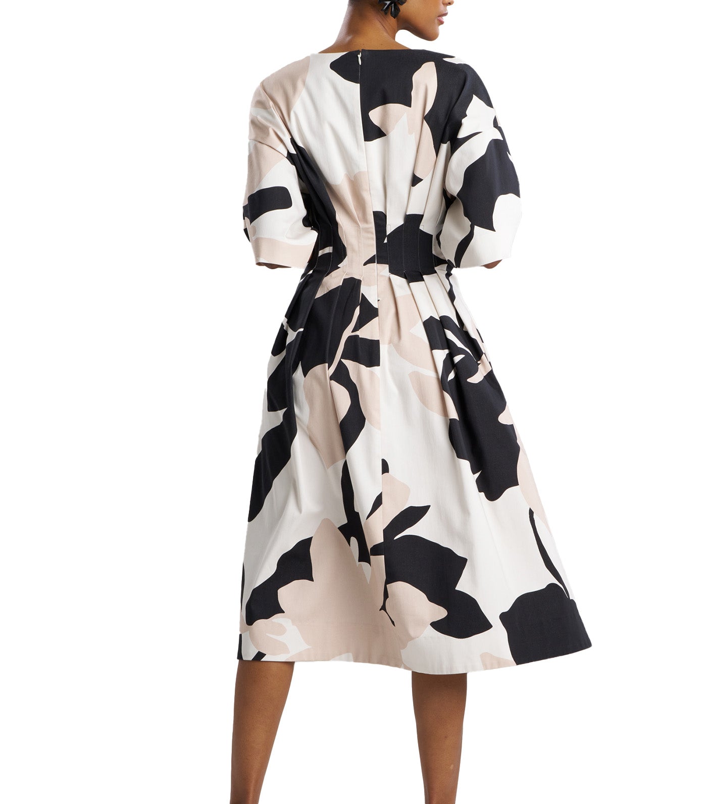 Nishi Cotton Dress Neutral