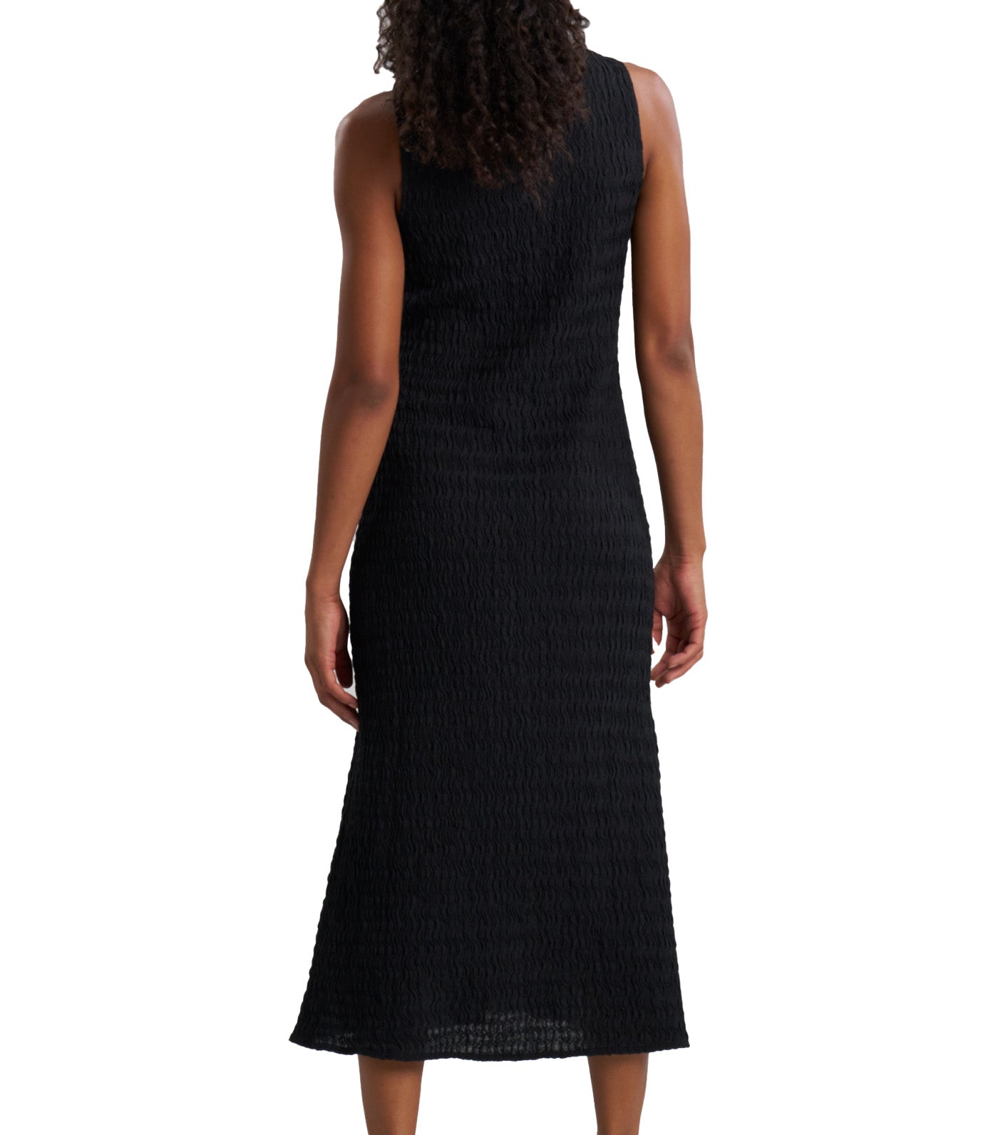 Waves Maxi Dress Black