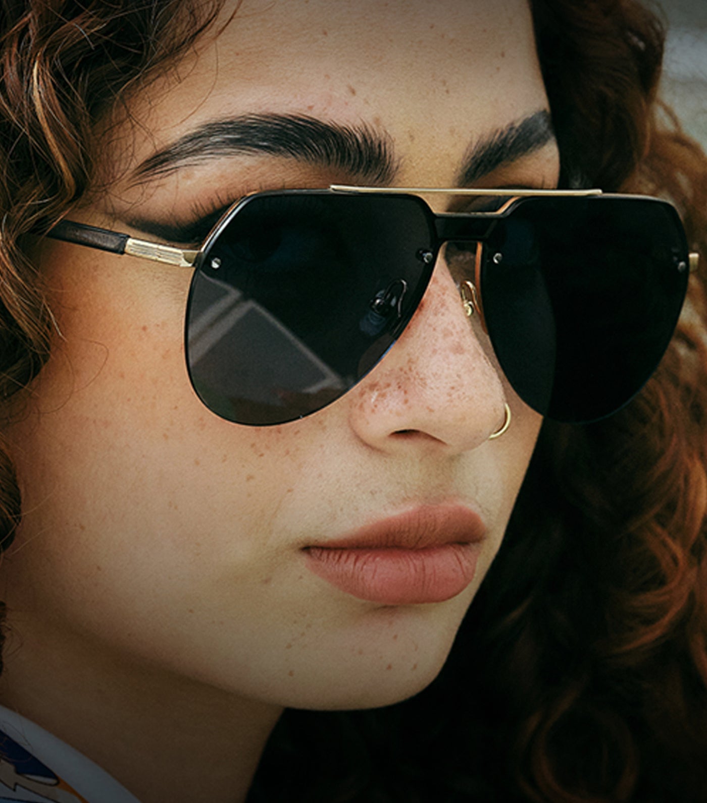 Complimentary Sunglass Cat Eye Pink L