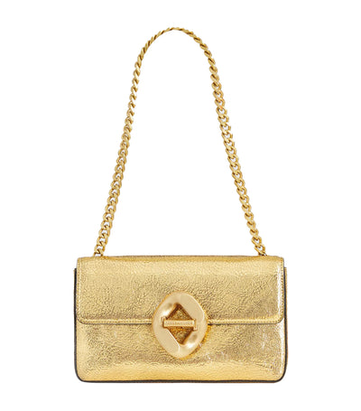 The "G" Small Chain Shoulder Bag Gold