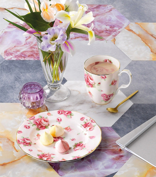 100 Years of Royal Albert Rose Blush 1980 Collection