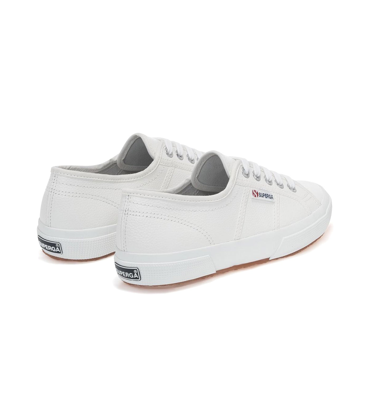 Superga 2750 Tumbled Leather White