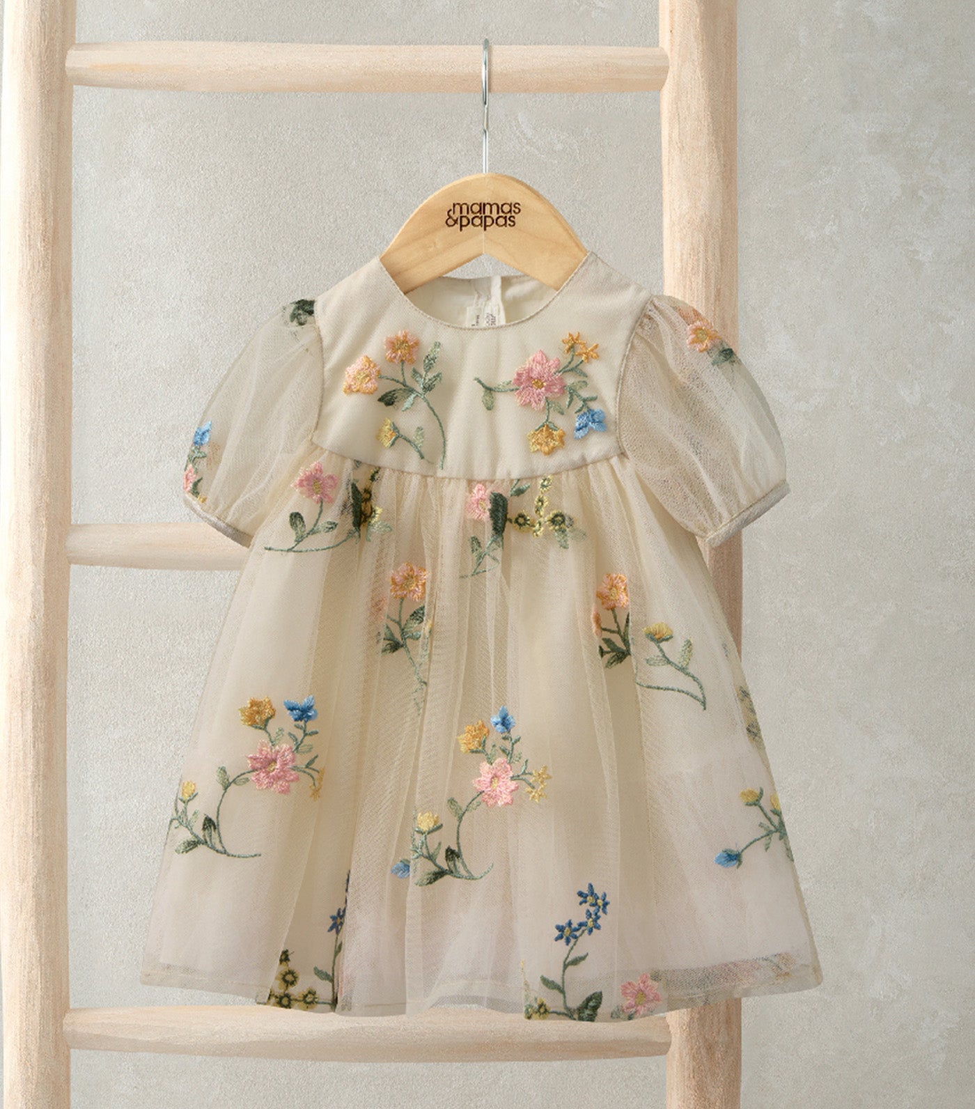 Floral Mesh Dress