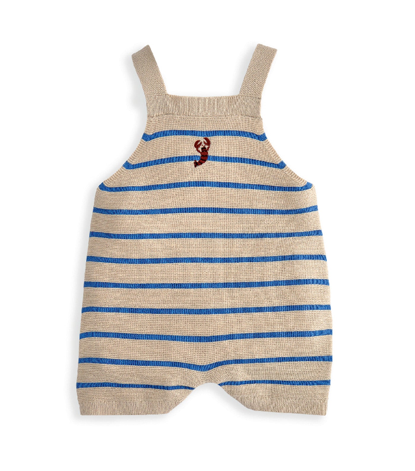 2-Piece Knitted Dungarees & T-Shirt Set
