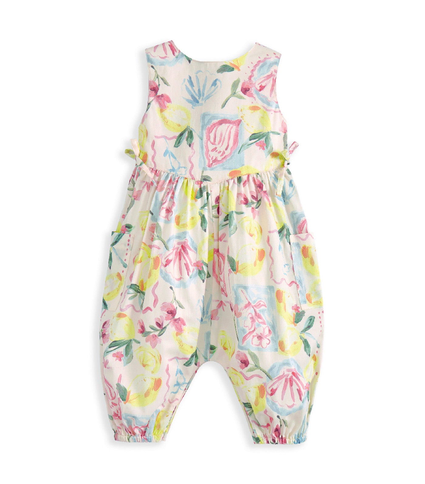 Romper Floral Lemon Print