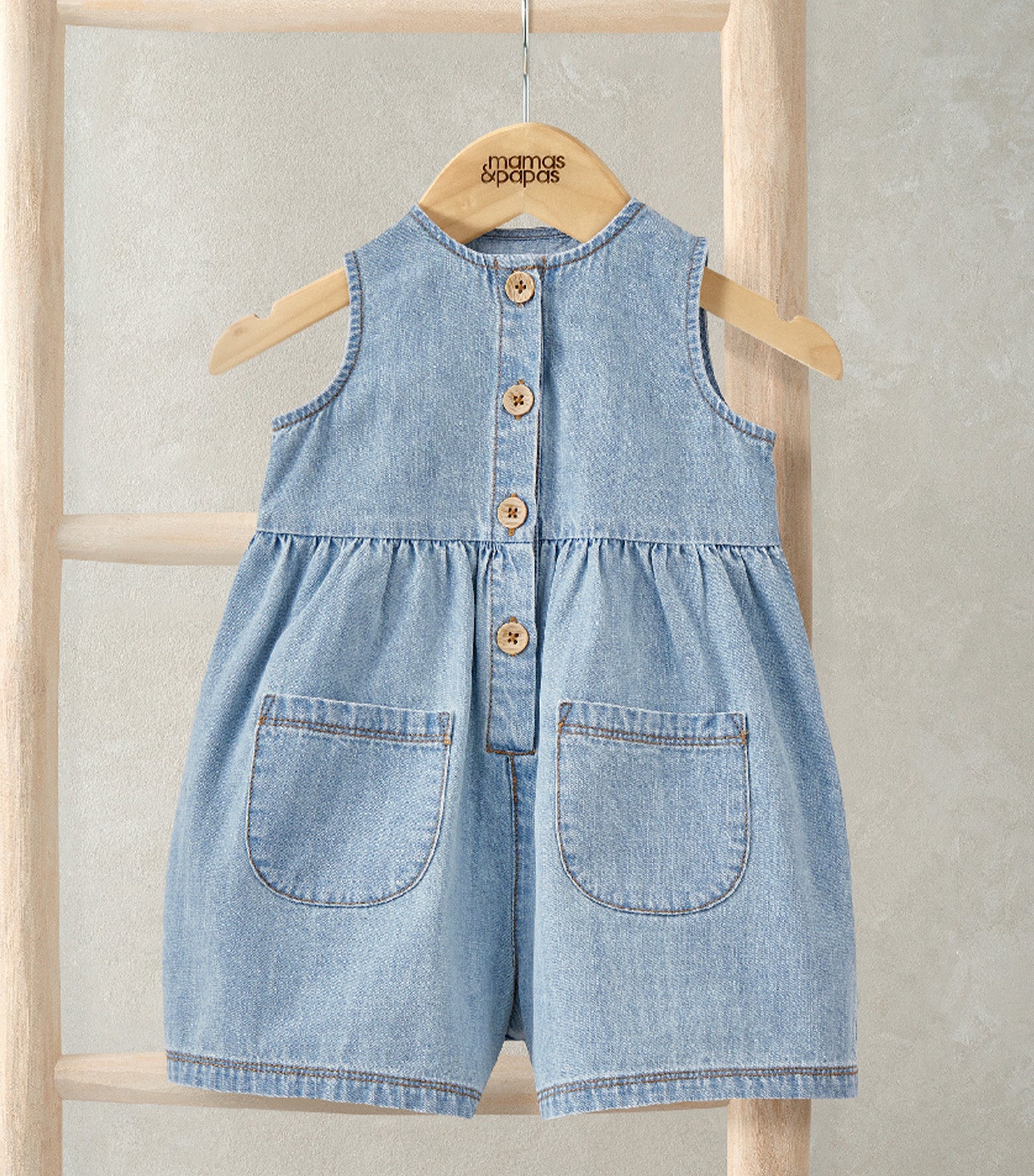 Romper Chambray
