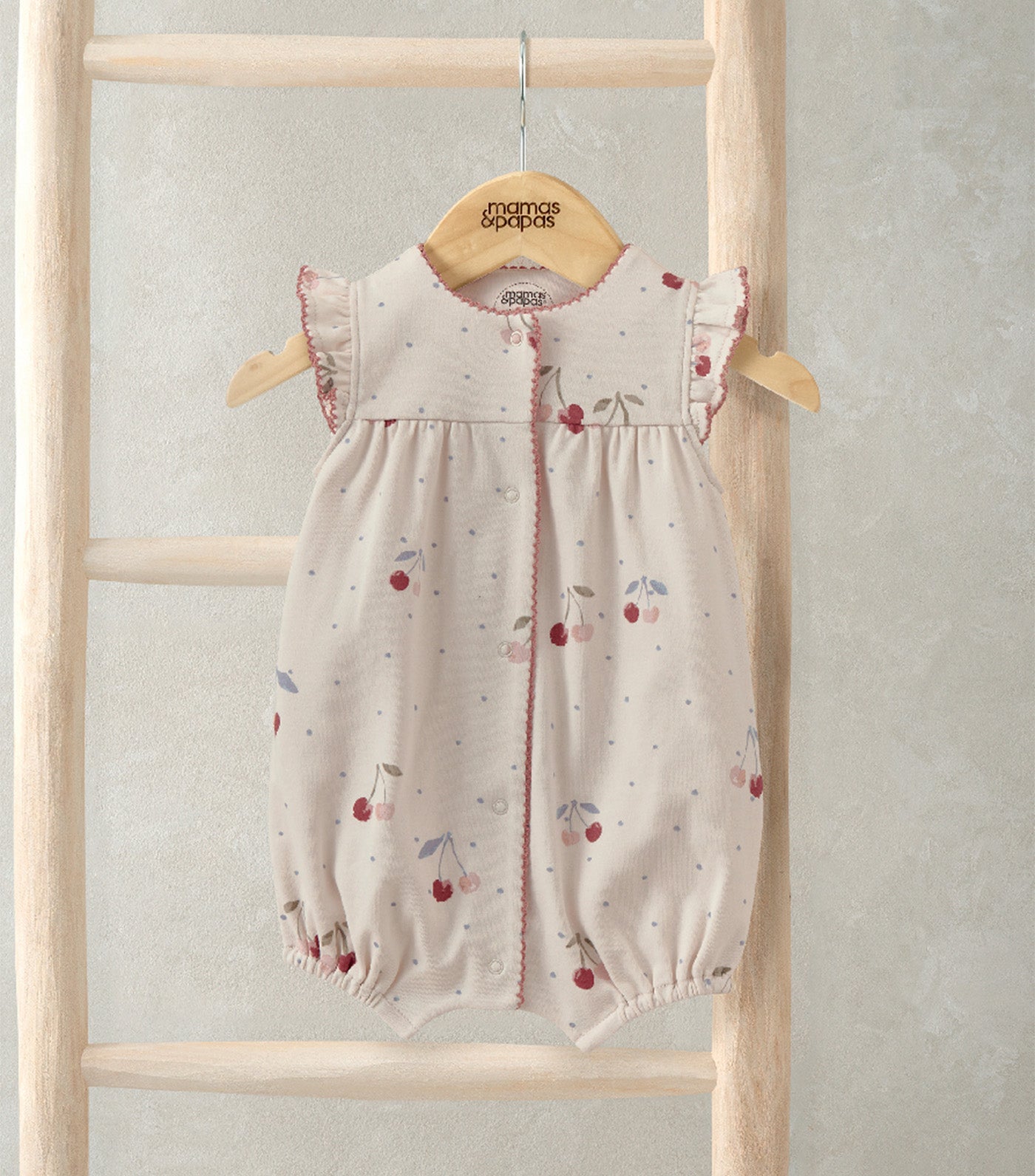 Shortie Romper Cherry