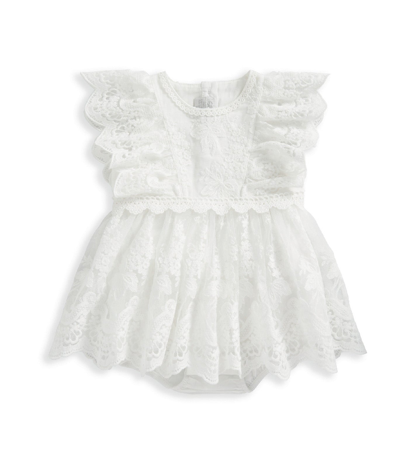 Lace Frill Romper