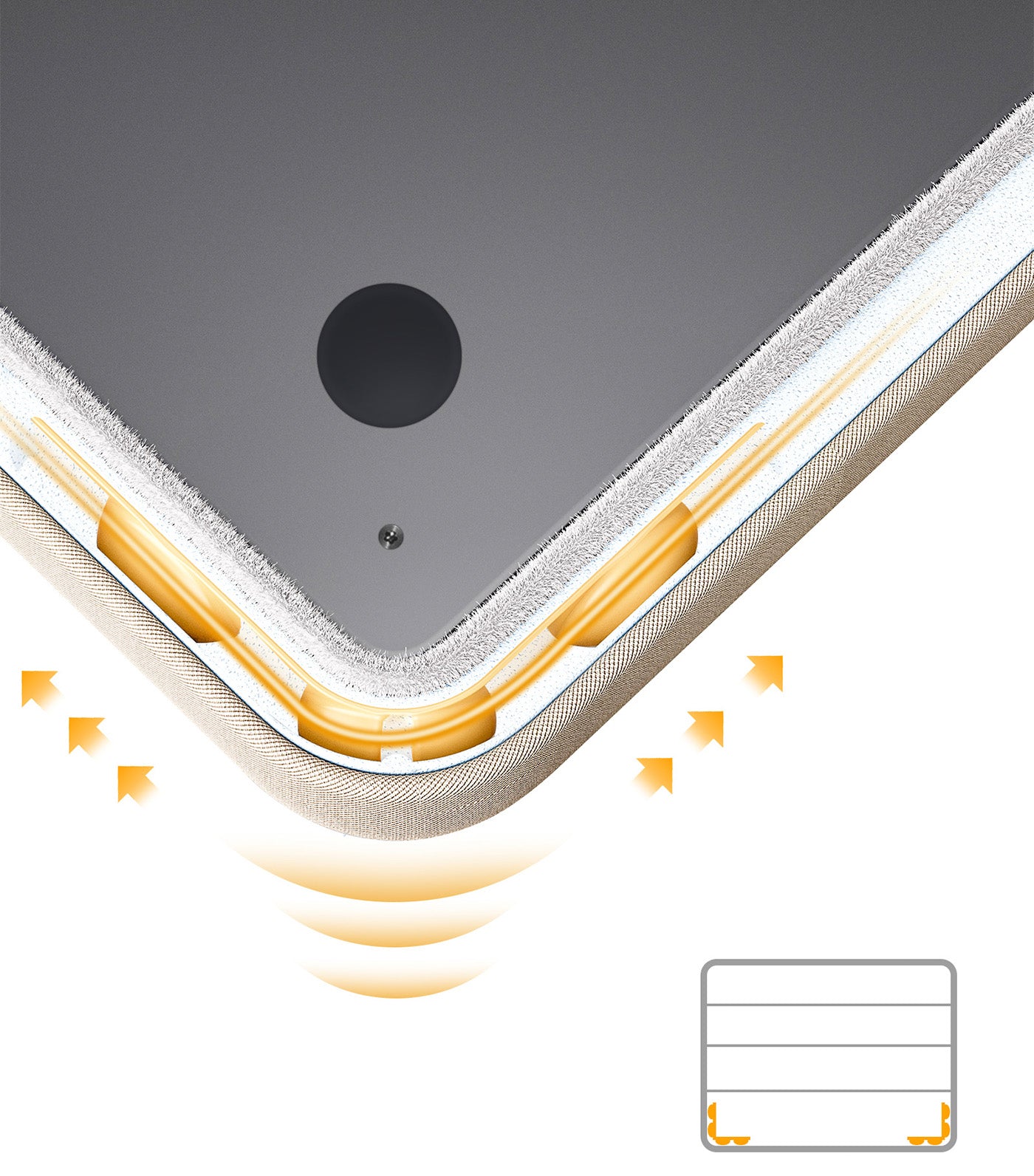 Stratus Carrying Laptop Shockproof Bag