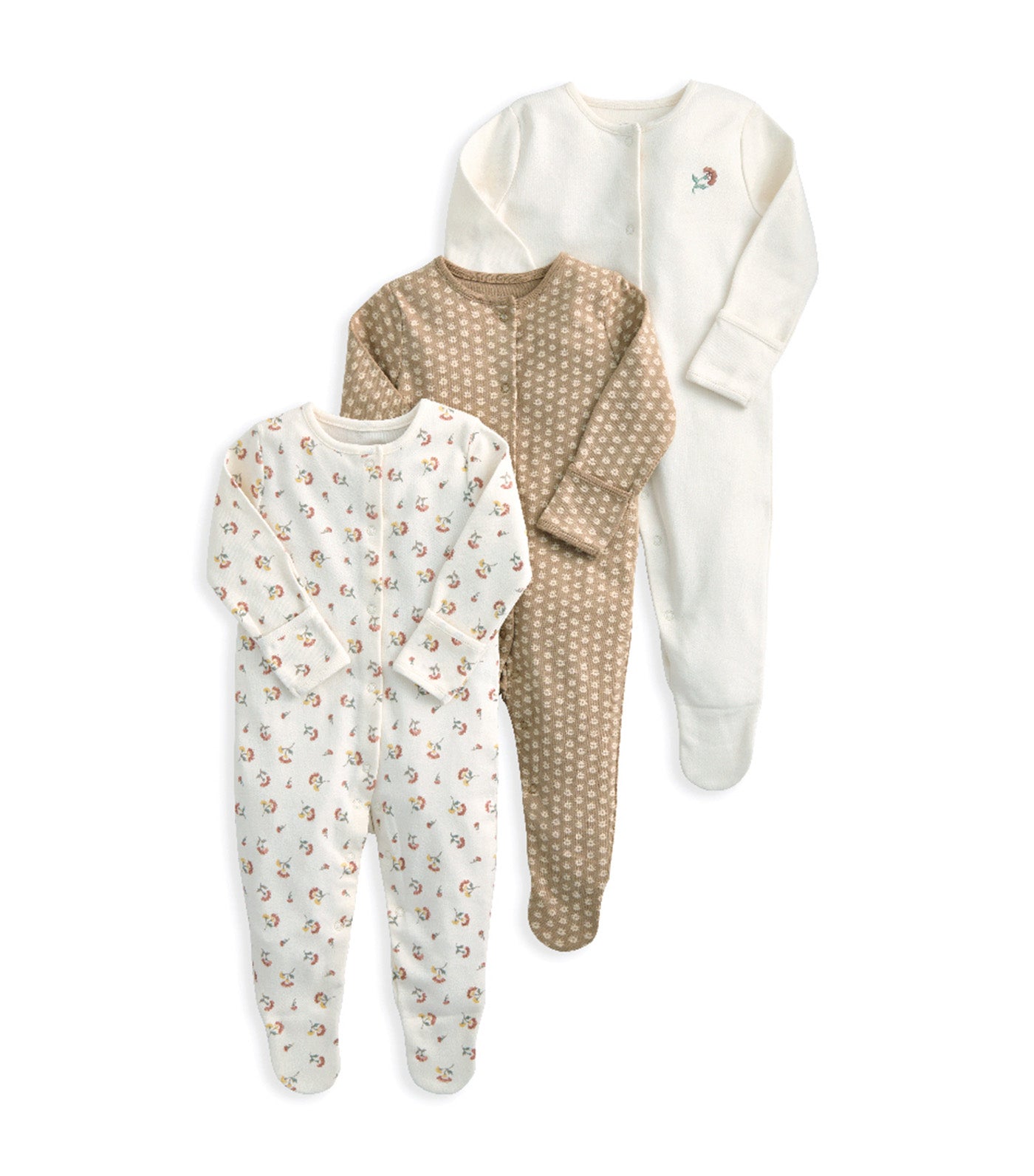 Pack of 3 Sleepsuit