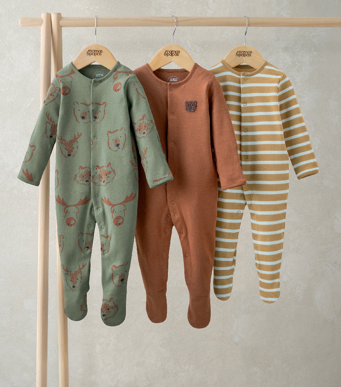 Pack of 3 Sleepsuit
