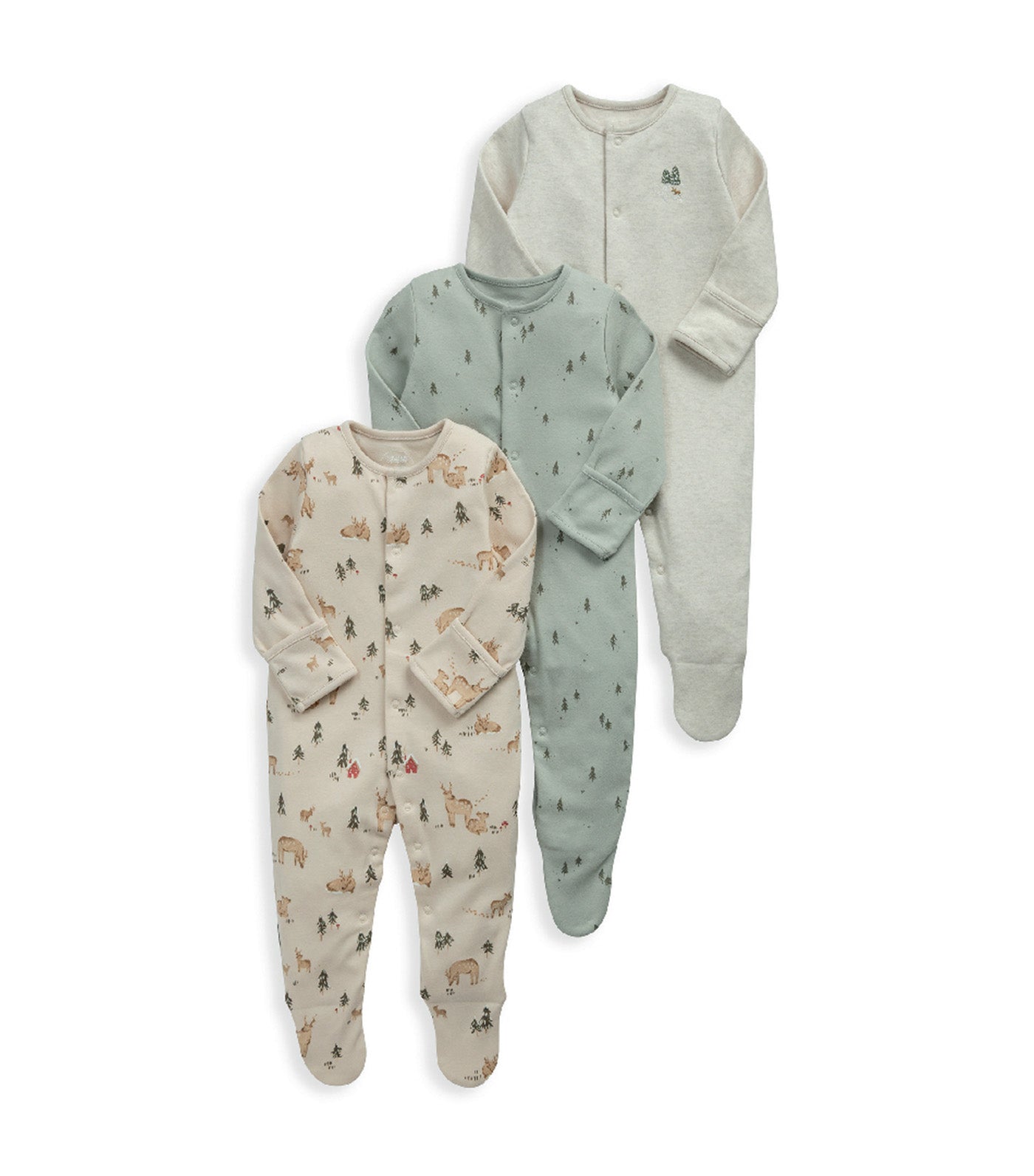 Pack of 3 Sleepsuit