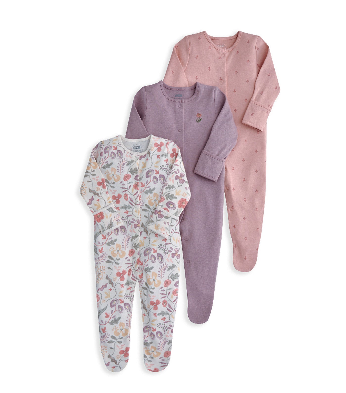 Pack of 3 Sleepsuit