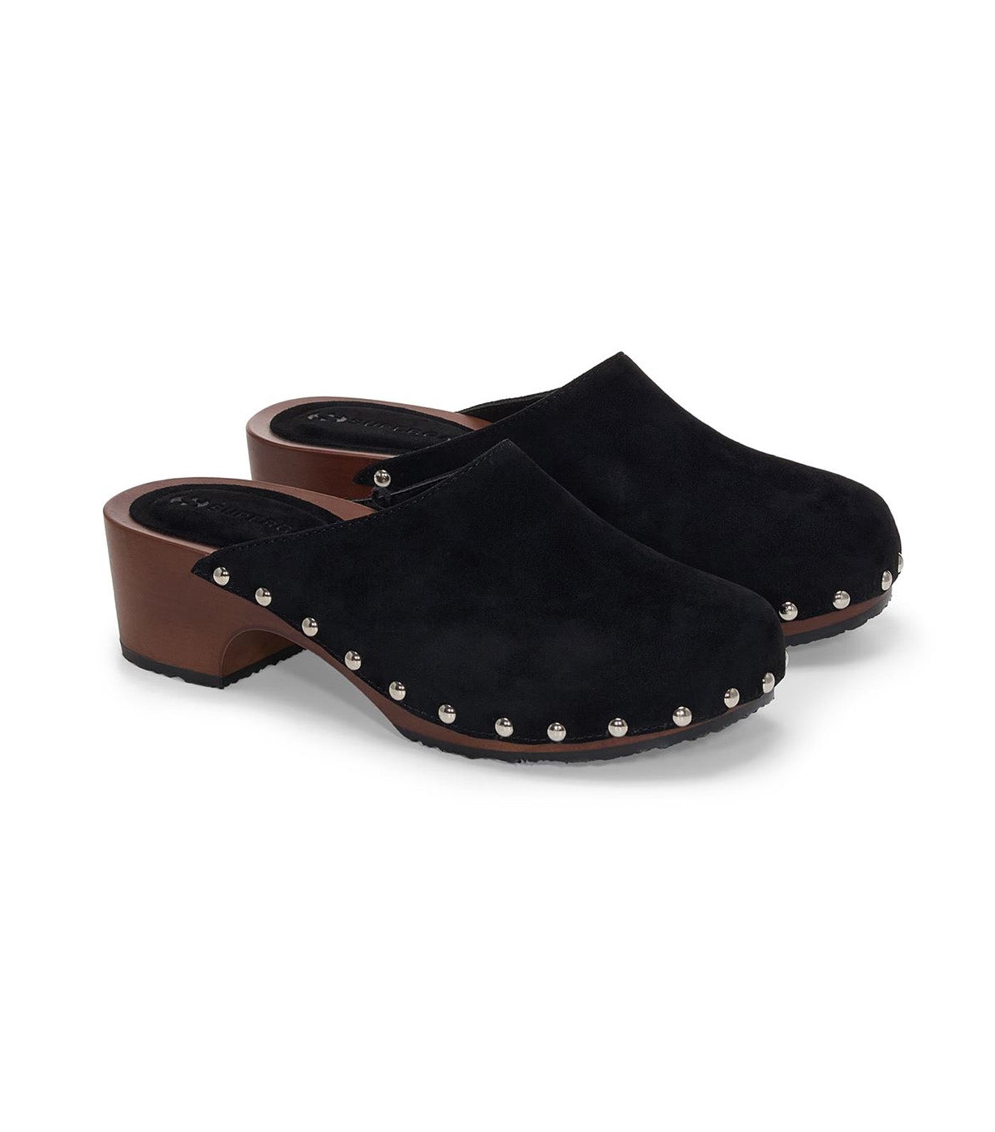 3016 Suede Clogs
