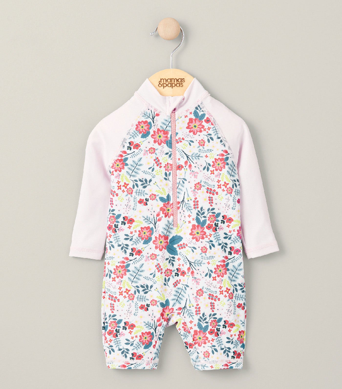 Floral Print Long Sleeve Rashsuit