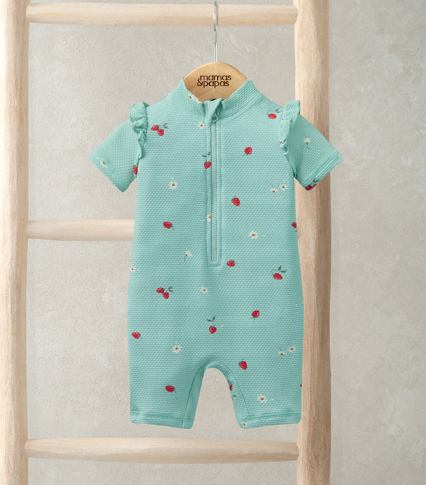 Strawberry Rashsuit Blue Green