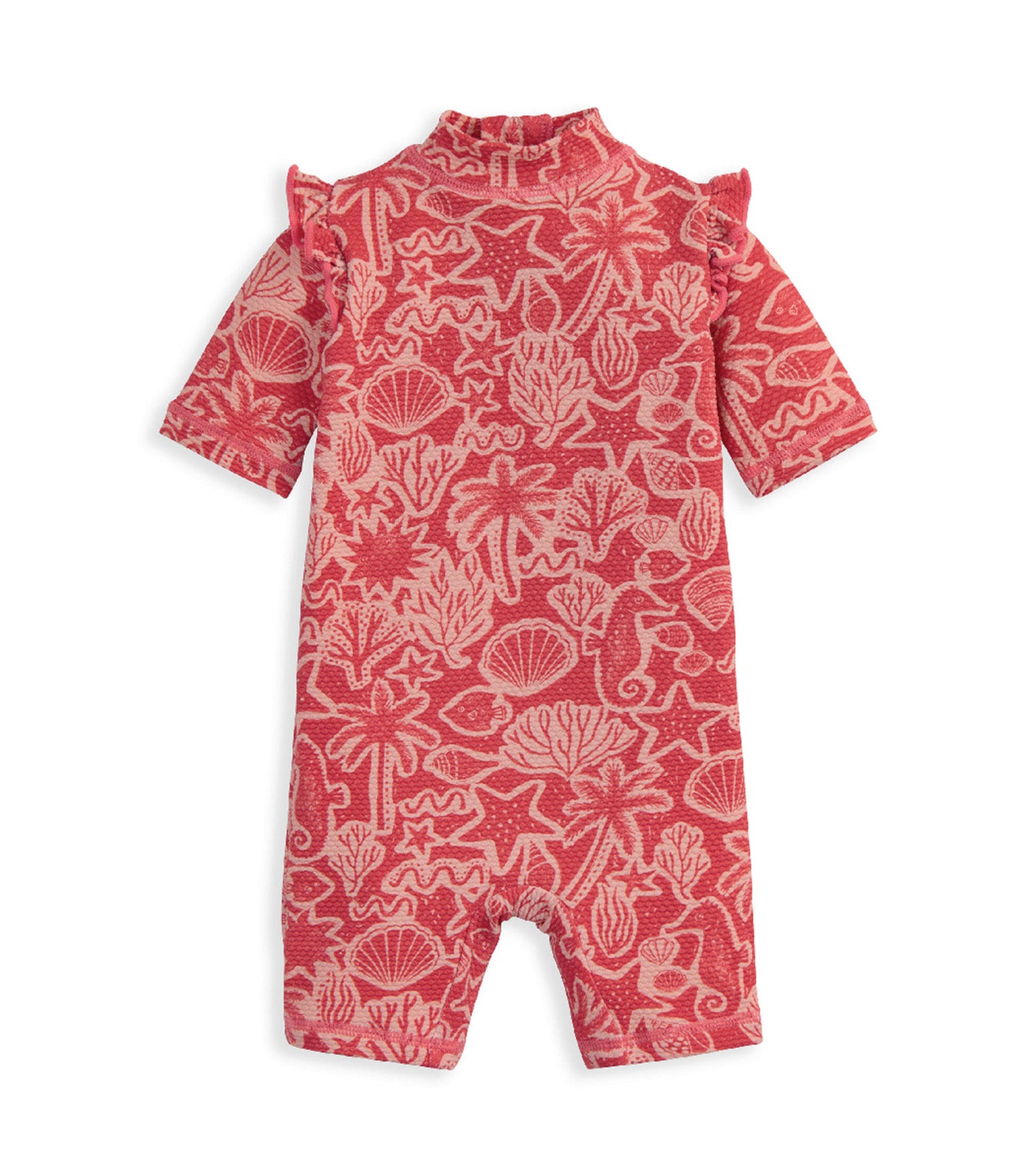 Seahorse Rashsuit Red