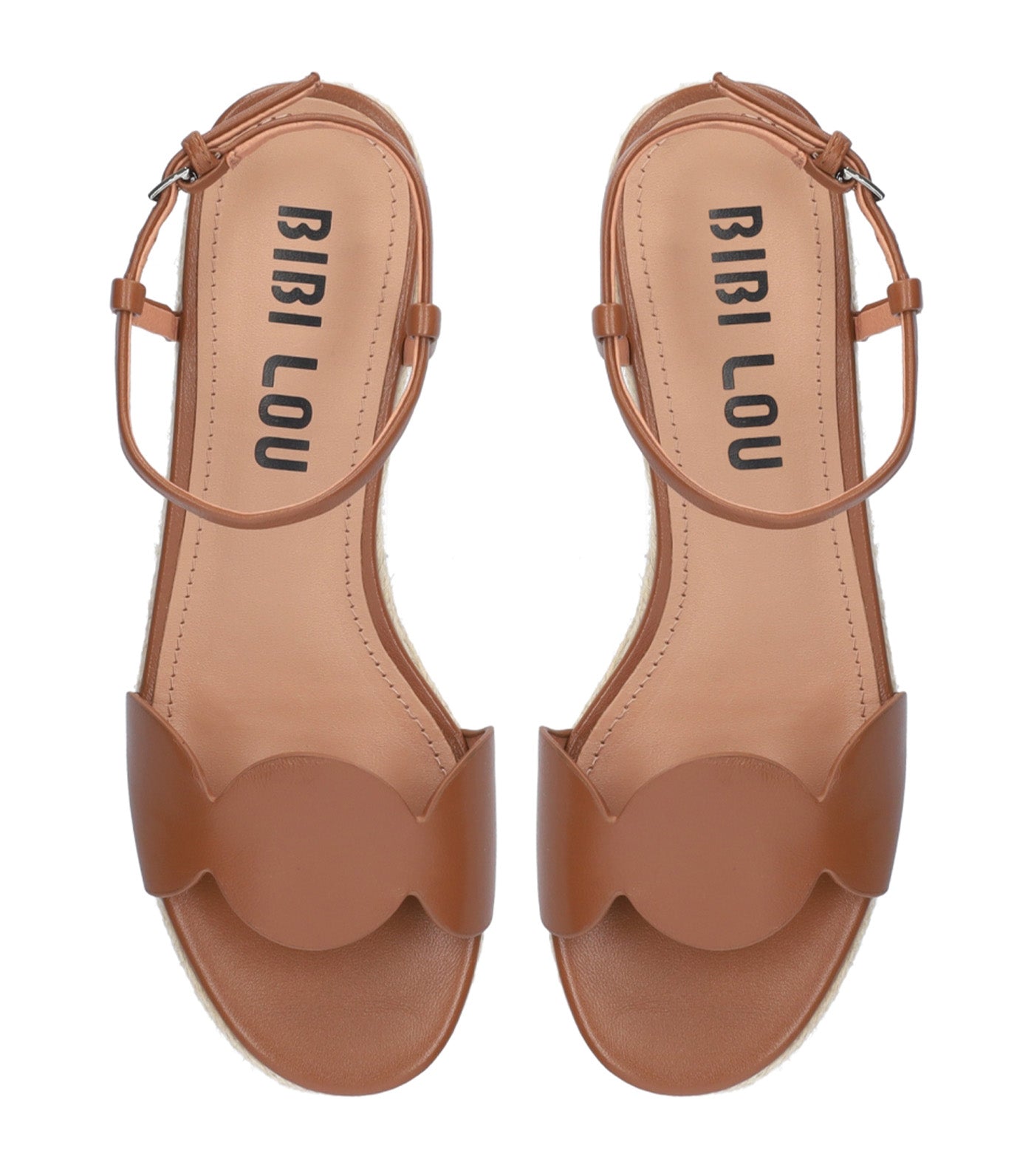 Bibi Lou Salev Wedges 80 Brown