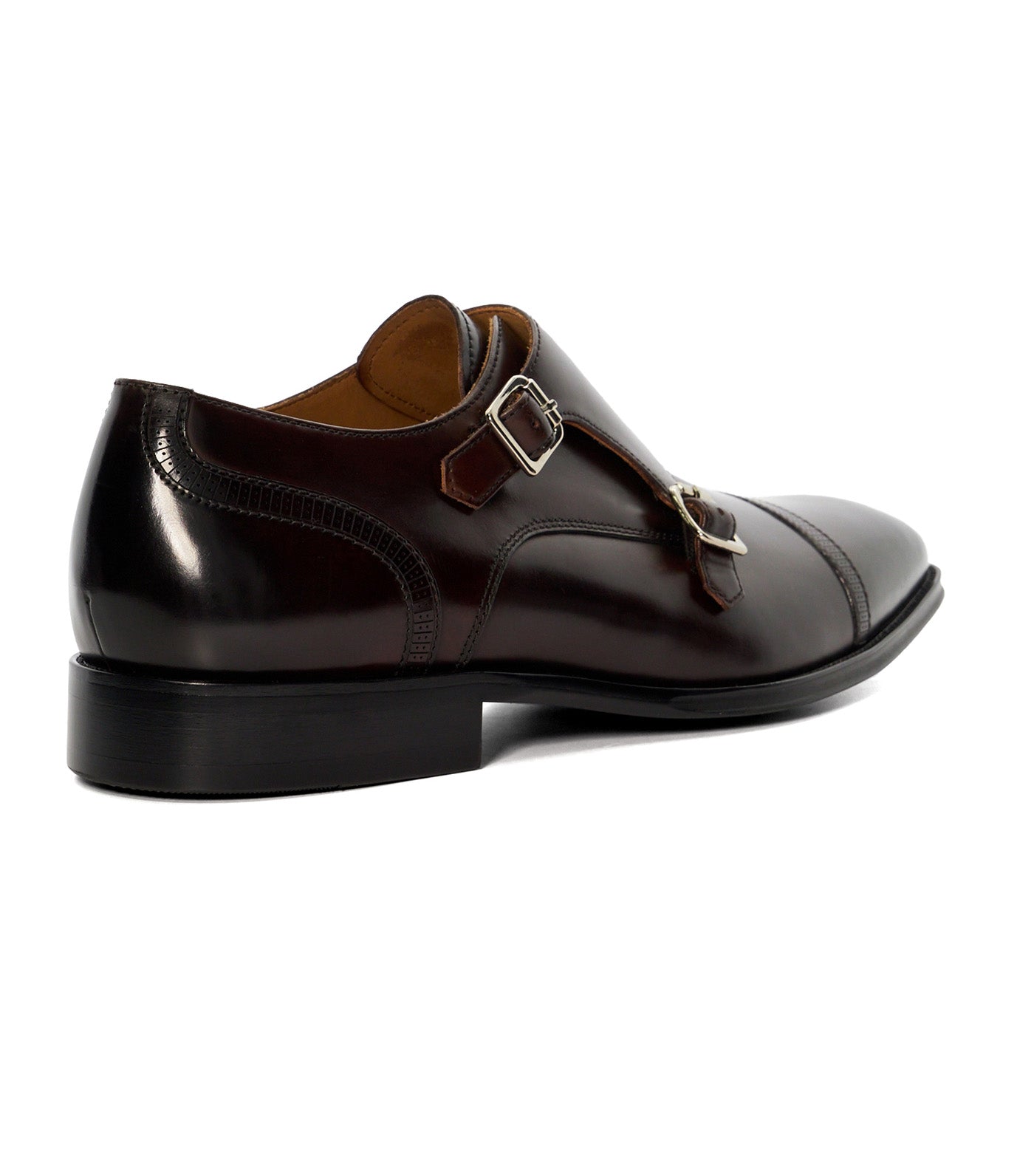 Saloon Laser Toecap Monk Brown