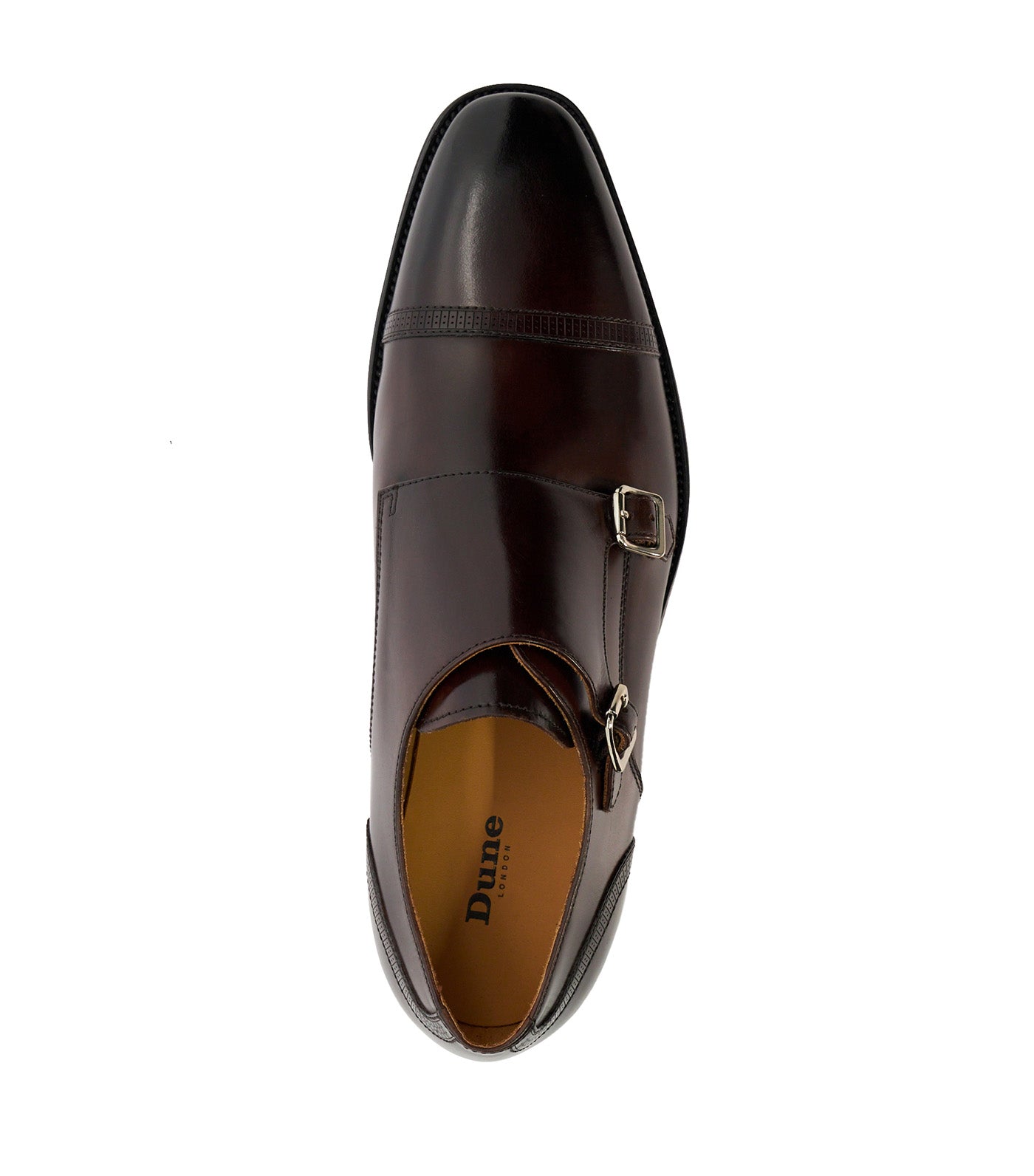 Saloon Laser Toecap Monk Brown