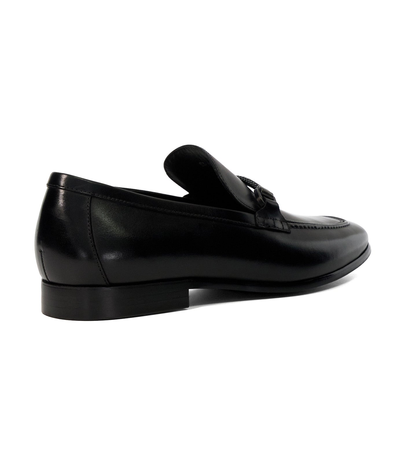 Scilly Woven Trim Loafer Black