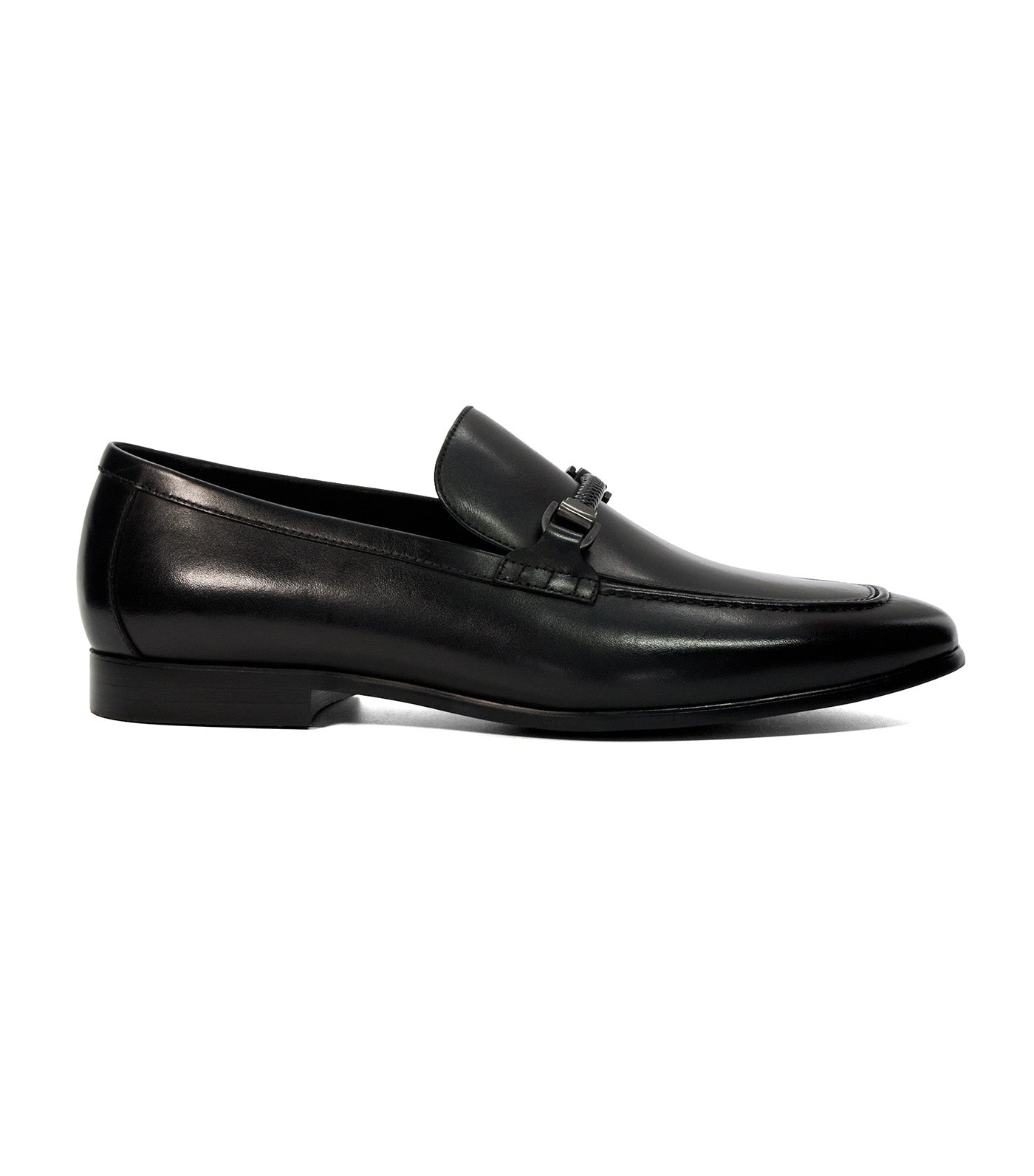 Scilly Woven Trim Loafer Black