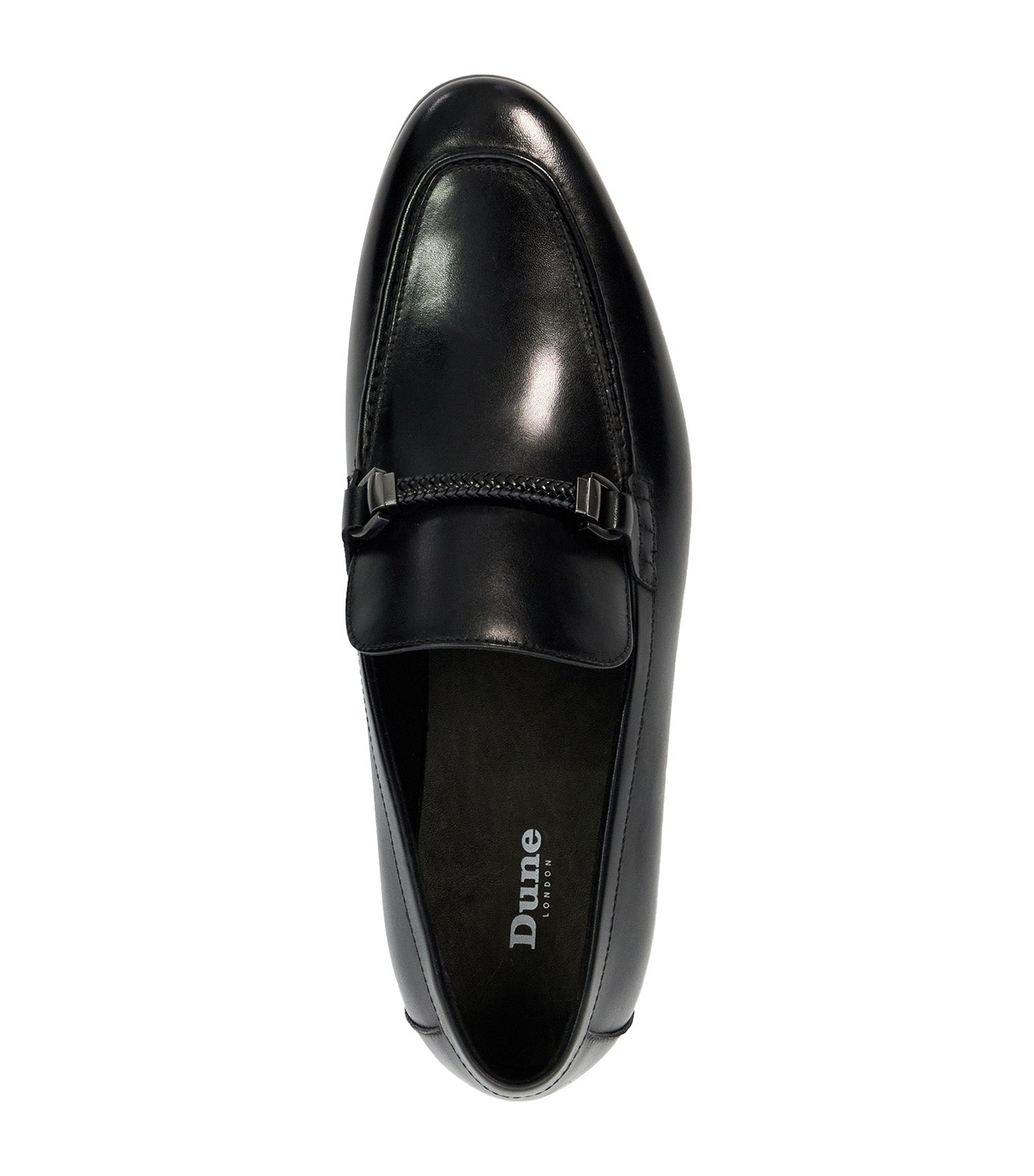 Scilly Woven Trim Loafer Black