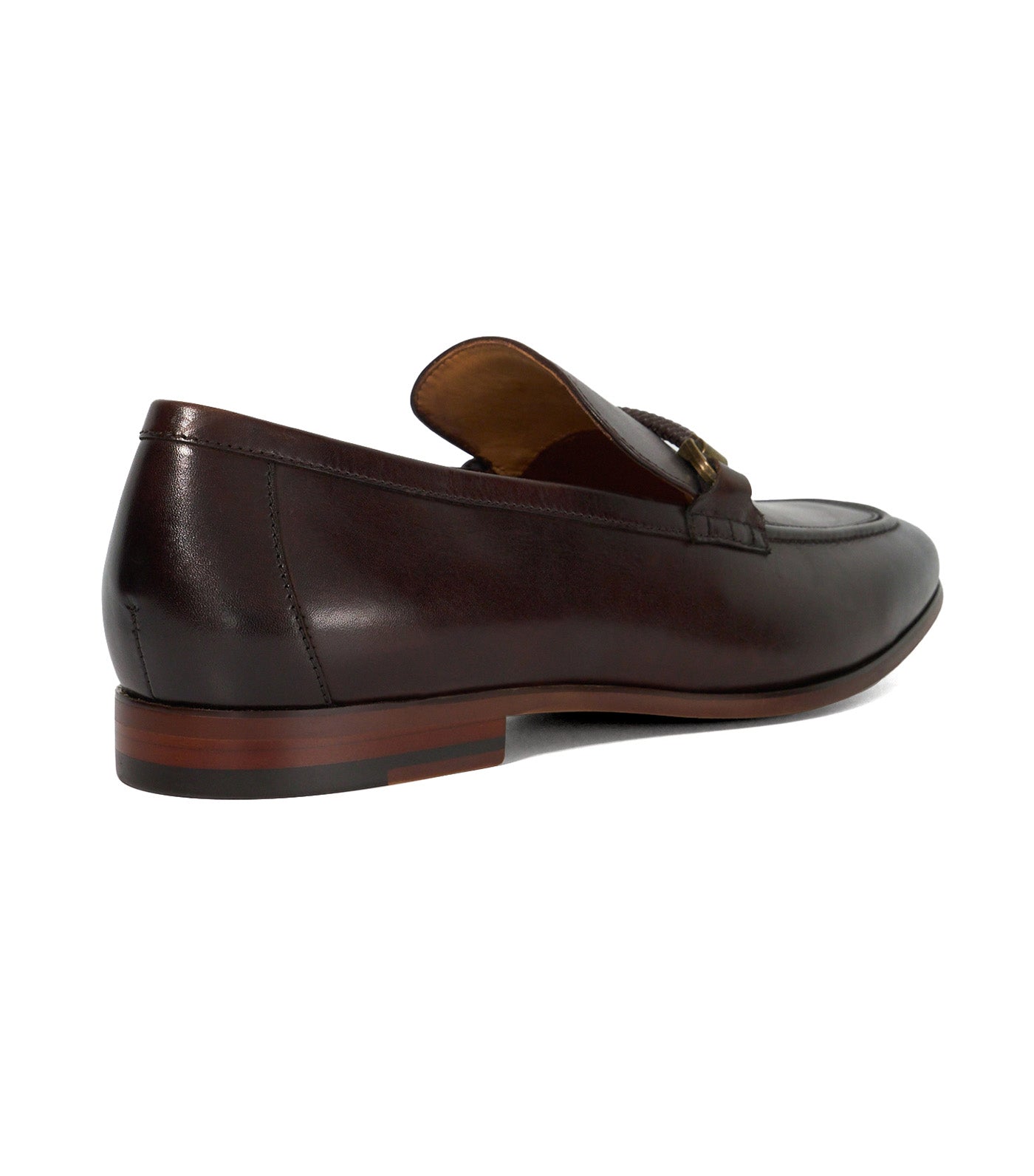 Scilly Woven Trim Loafer Brown