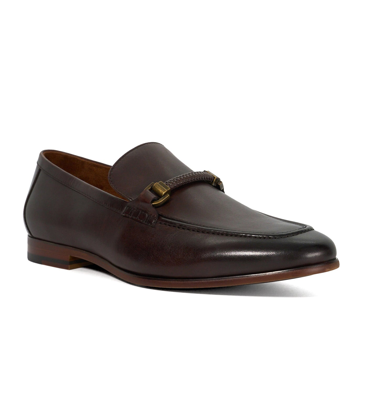 Scilly Woven Trim Loafer Brown