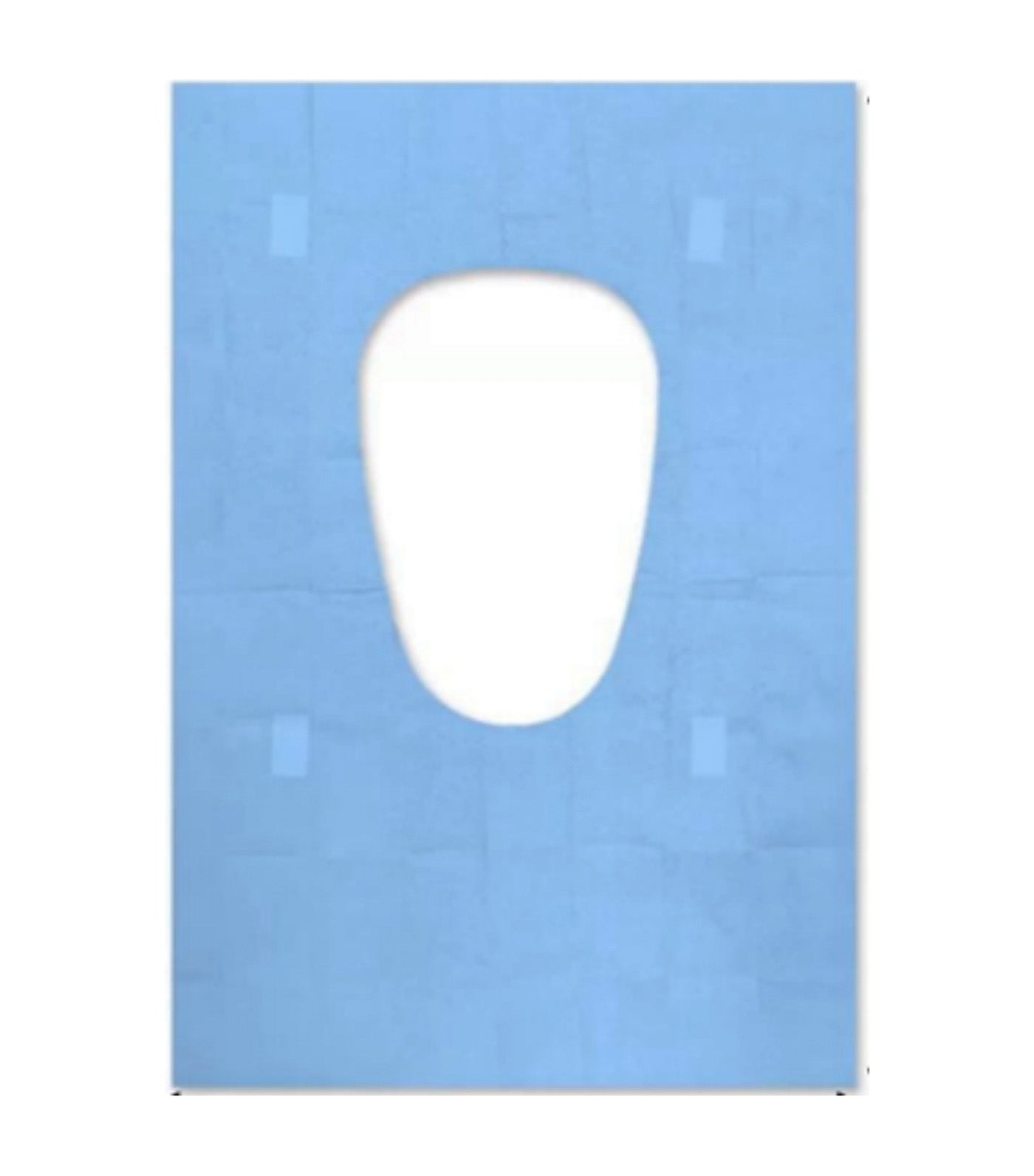 Disposable Toilet Seat Liner Blue