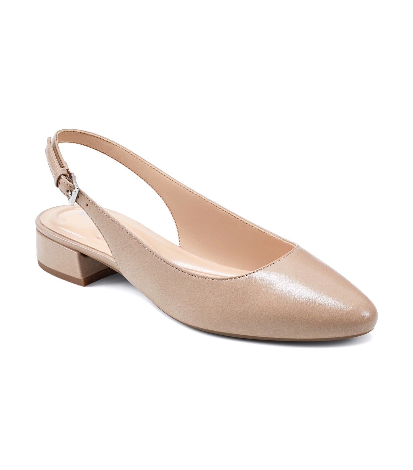 Cassius Slingback Pumps Medium Natural