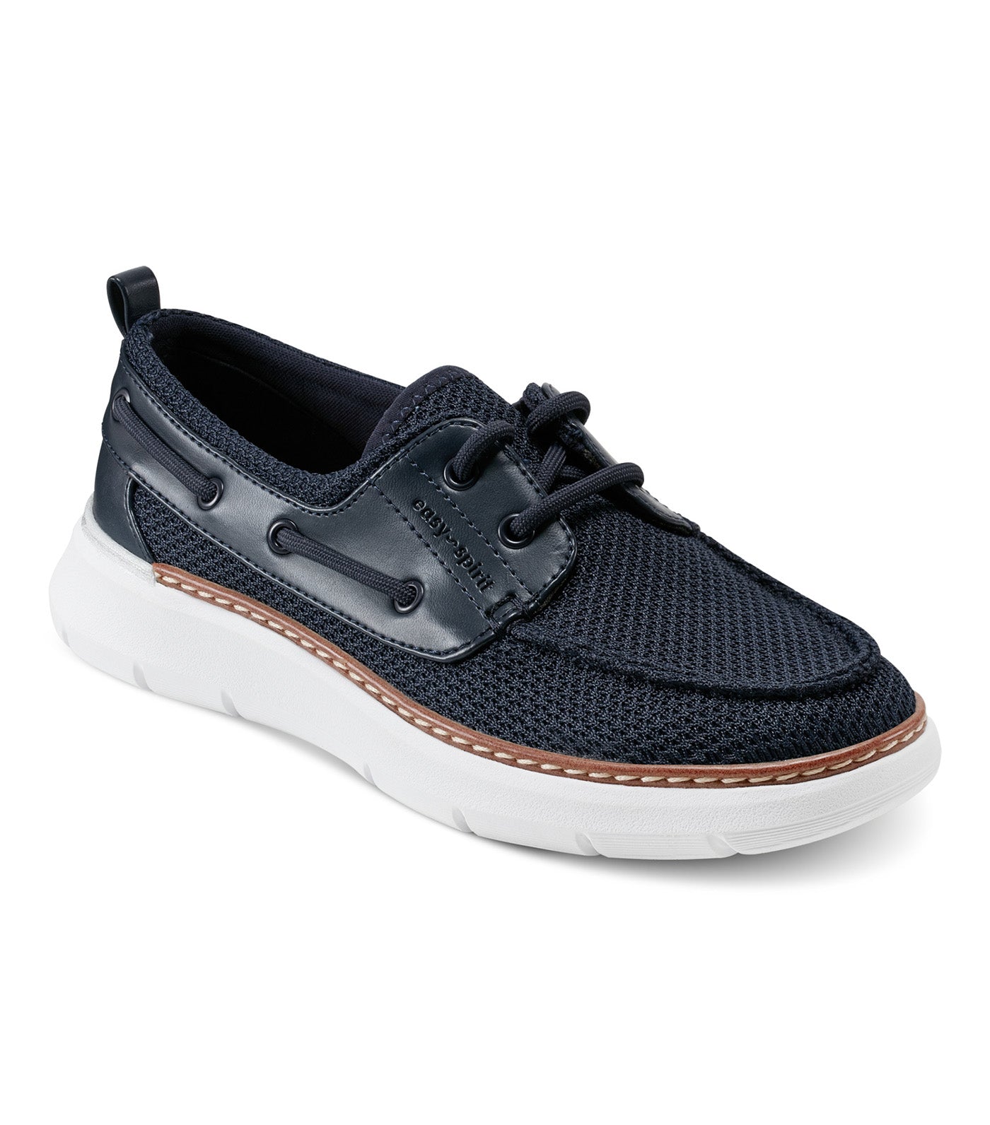 Charter Casual Boat Shoes Dark Blue