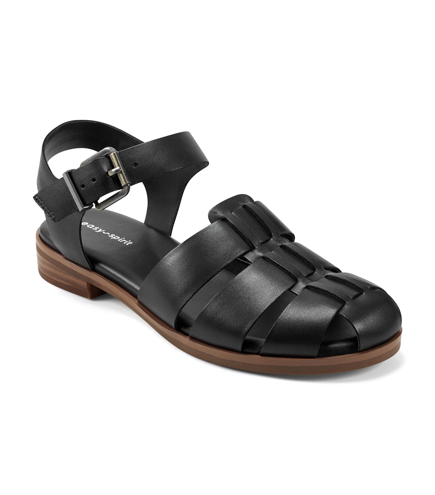 Gretty Fisherman Sandals Black