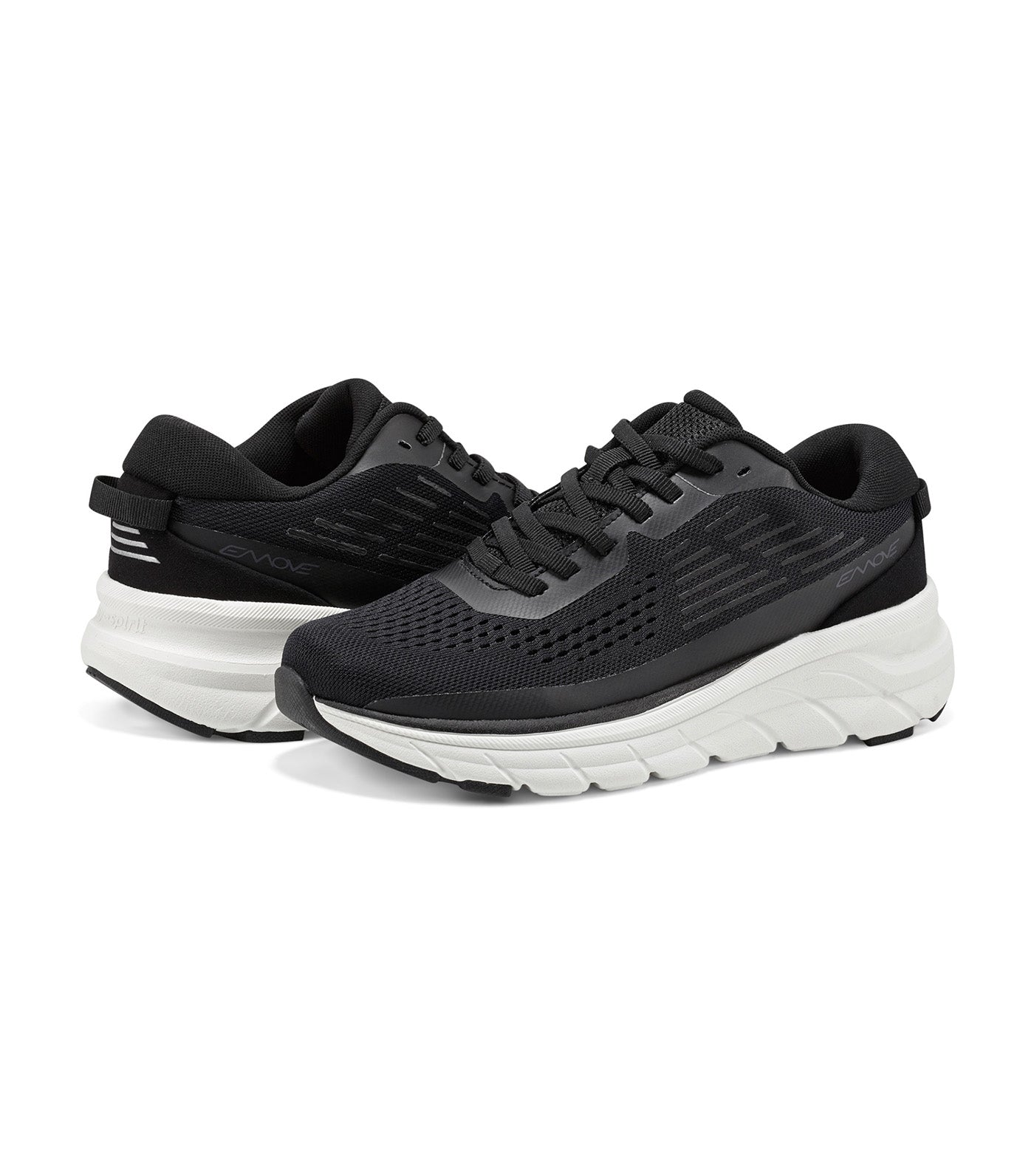 Mel Walking Shoes Black